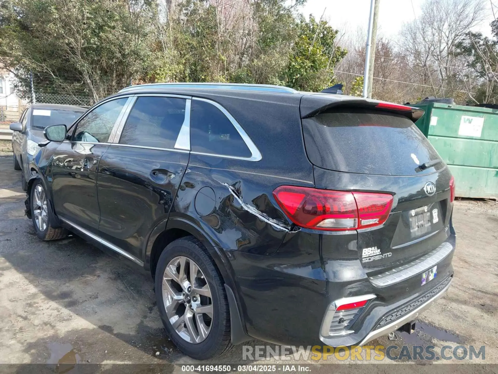 3 fotografías del automóvil dañado 5XYPK4A55KG582751 KIA SORENTO 2019