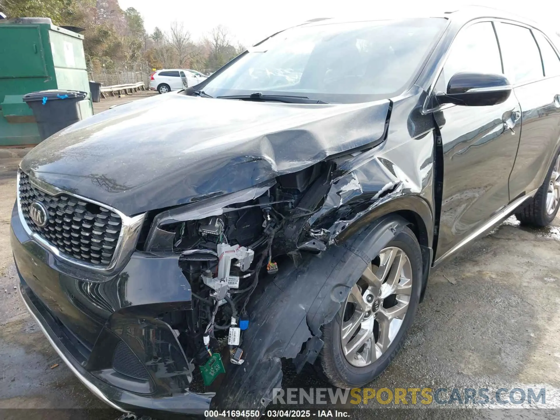 6 fotografías del automóvil dañado 5XYPK4A55KG582751 KIA SORENTO 2019