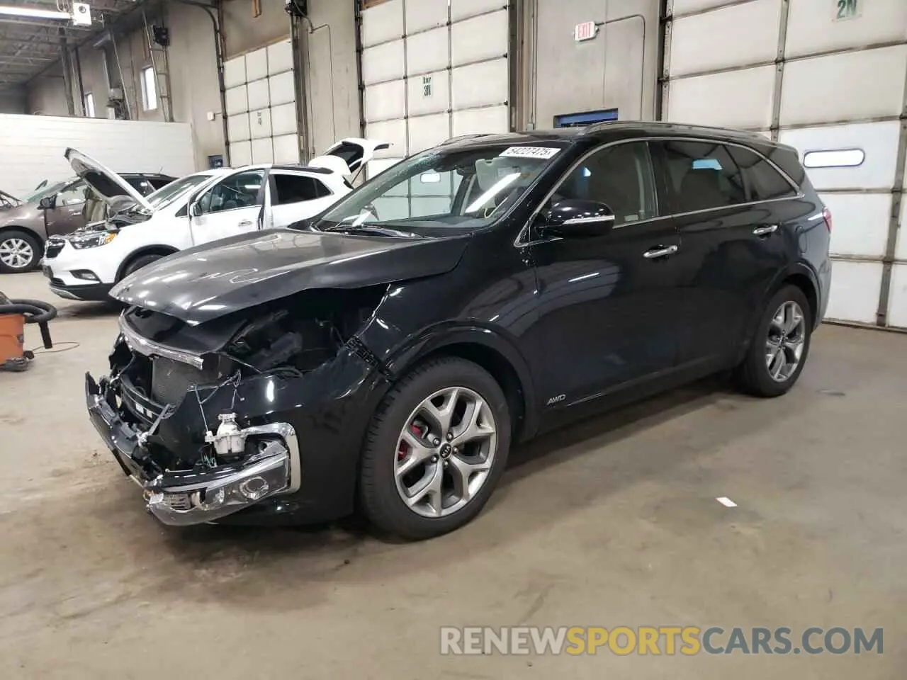 1 fotografías del automóvil dañado 5XYPKDA50KG467054 KIA SORENTO 2019
