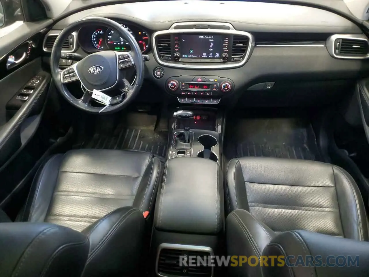 8 fotografías del automóvil dañado 5XYPKDA51KG500451 KIA SORENTO 2019