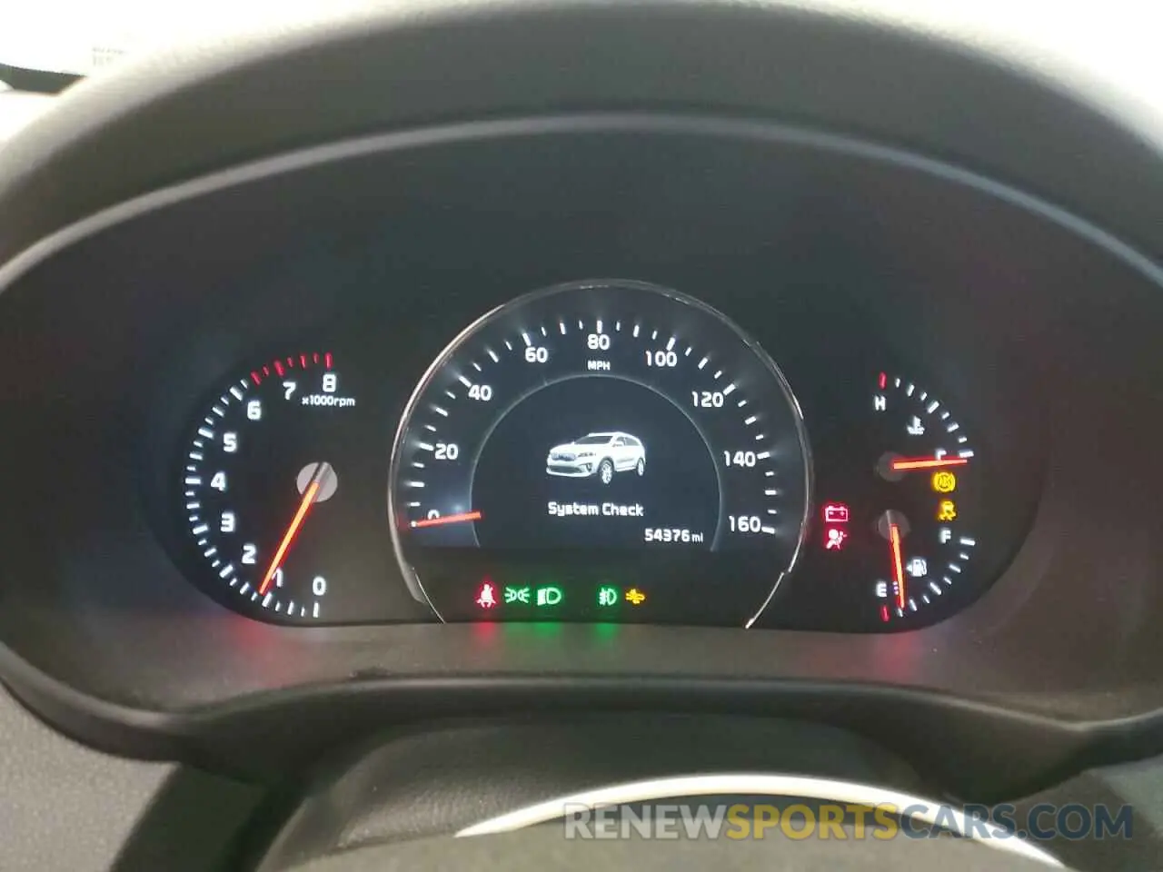 9 fotografías del automóvil dañado 5XYPKDA51KG500451 KIA SORENTO 2019
