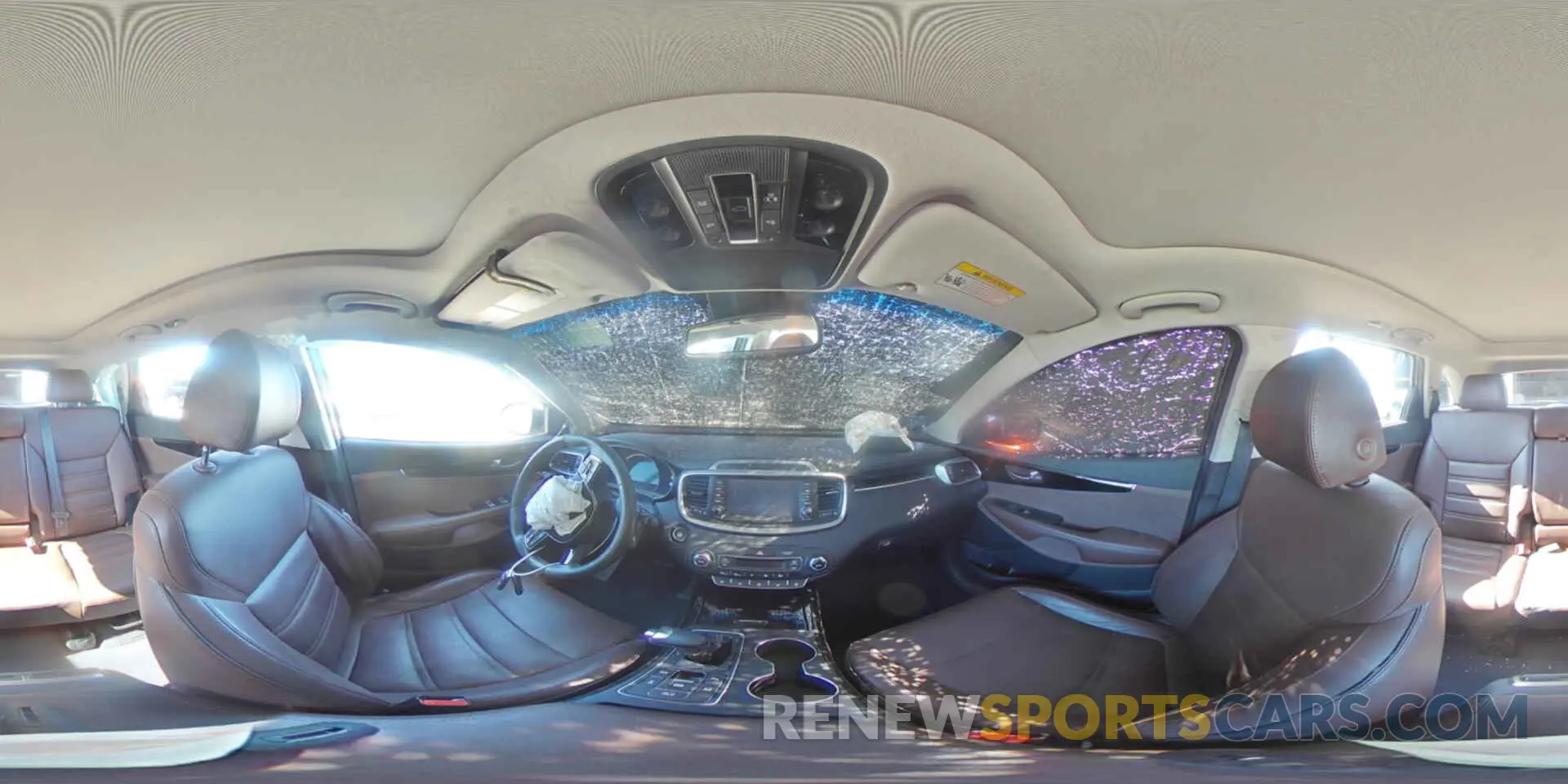 16 fotografías del automóvil dañado 5XYPKDA52KG454368 KIA SORENTO 2019