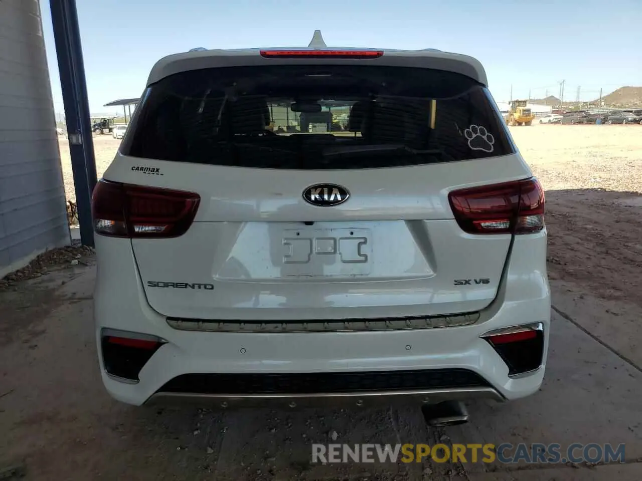 6 fotografías del automóvil dañado 5XYPKDA52KG525116 KIA SORENTO 2019