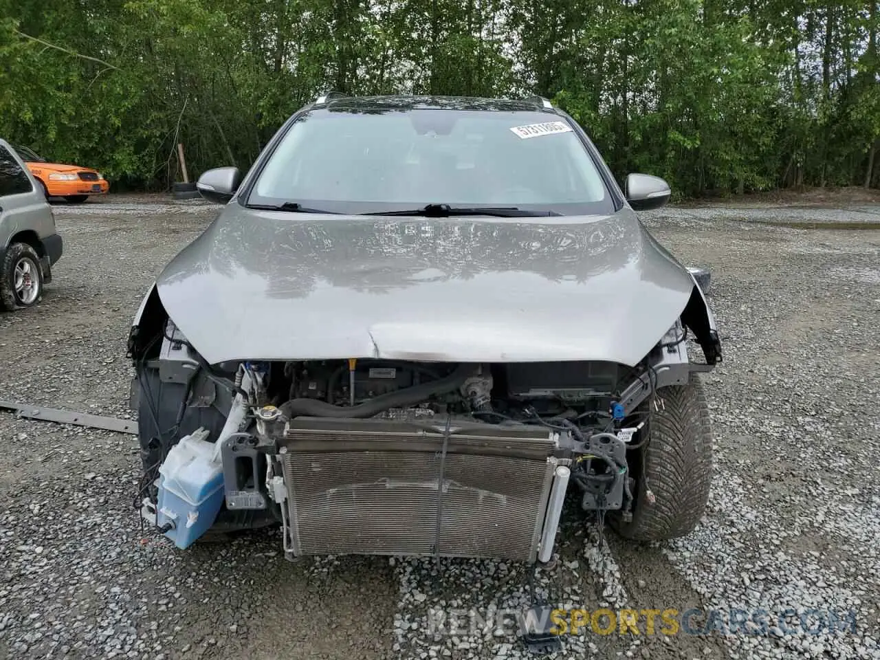 5 fotografías del automóvil dañado 5XYPKDA54KG459474 KIA SORENTO 2019