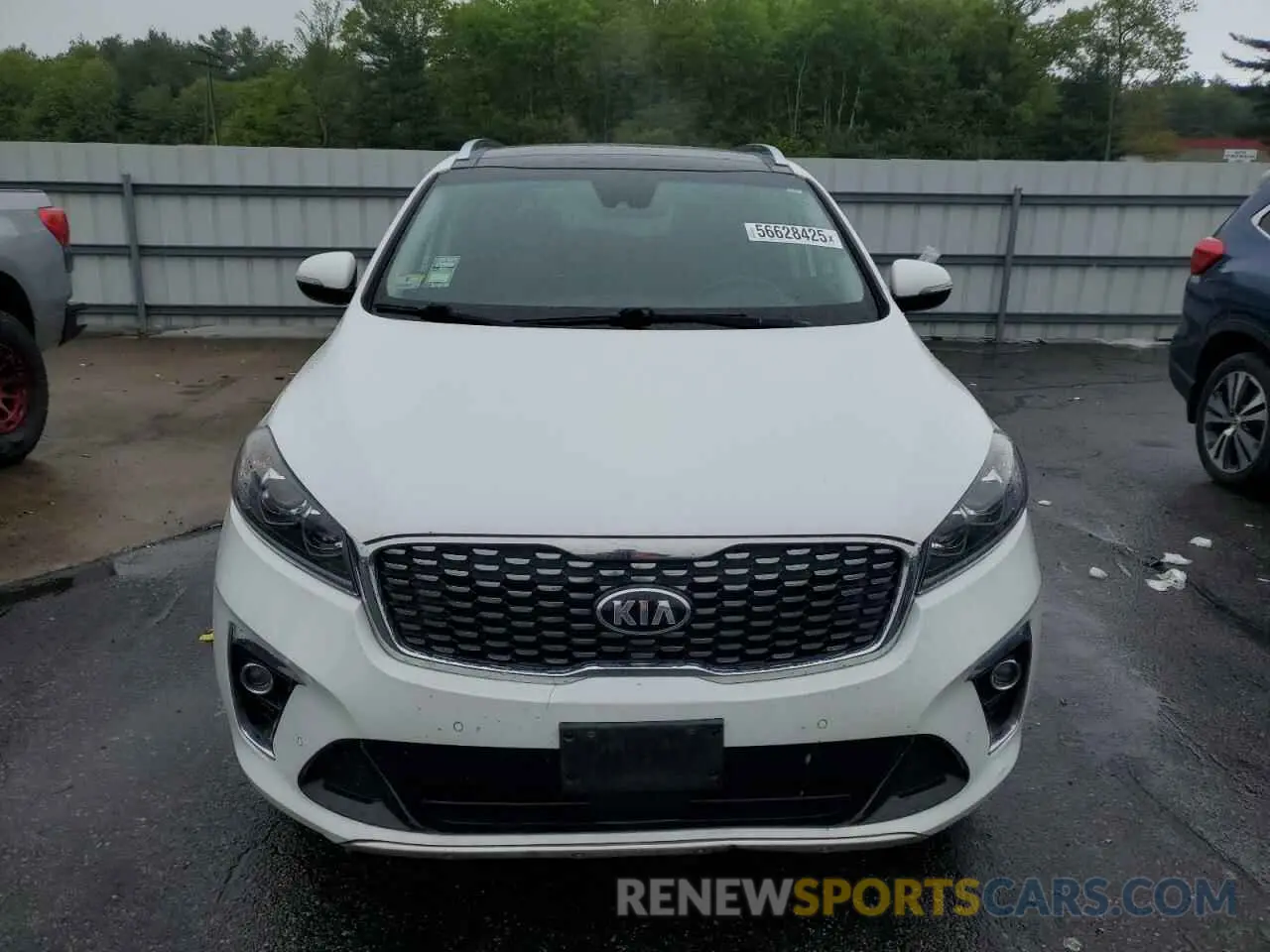 5 fotografías del automóvil dañado 5XYPKDA5XKG494410 KIA SORENTO 2019