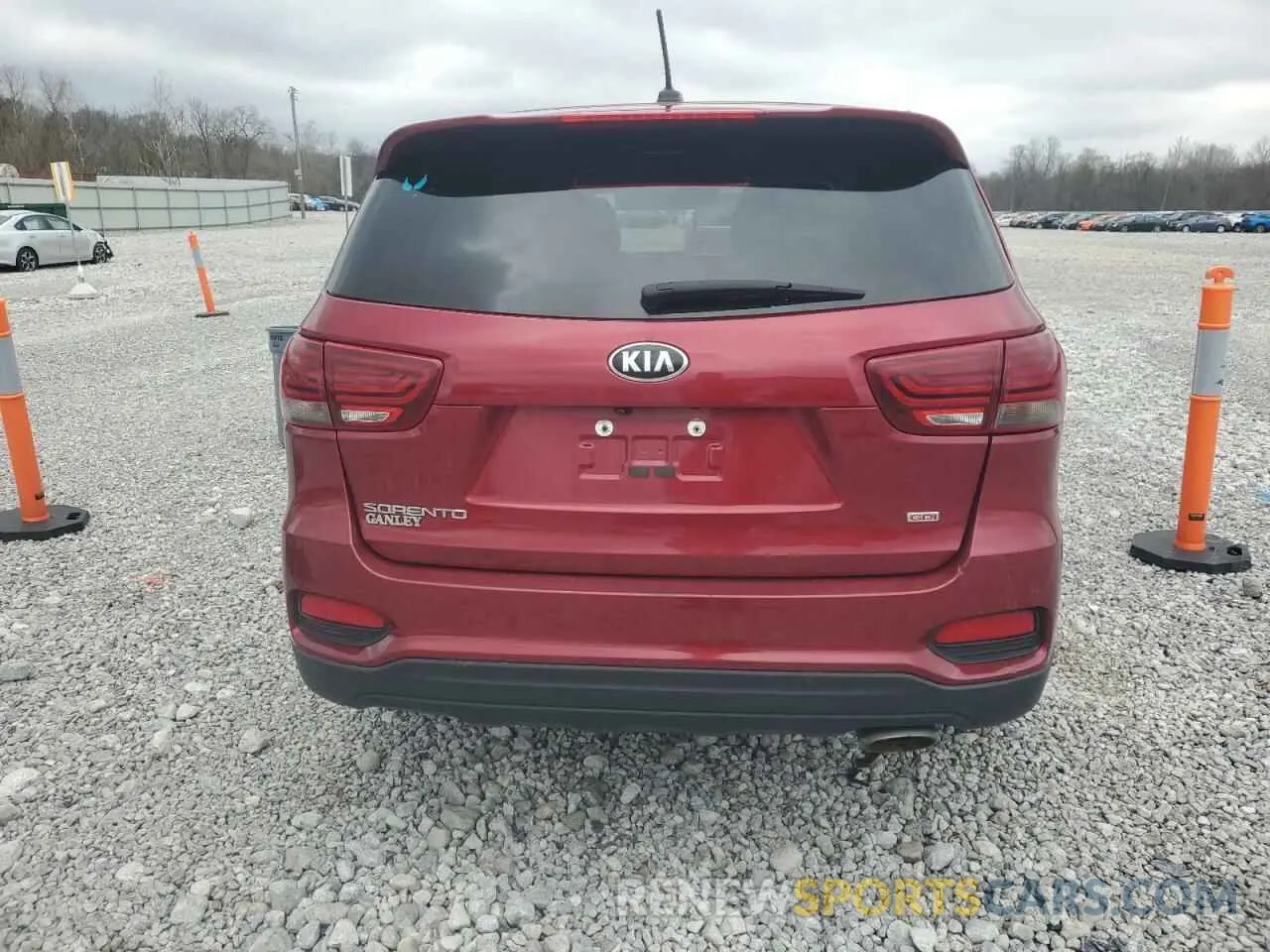 6 fotografías del automóvil dañado 5XYPG4A30LG641500 KIA SORENTO 2020