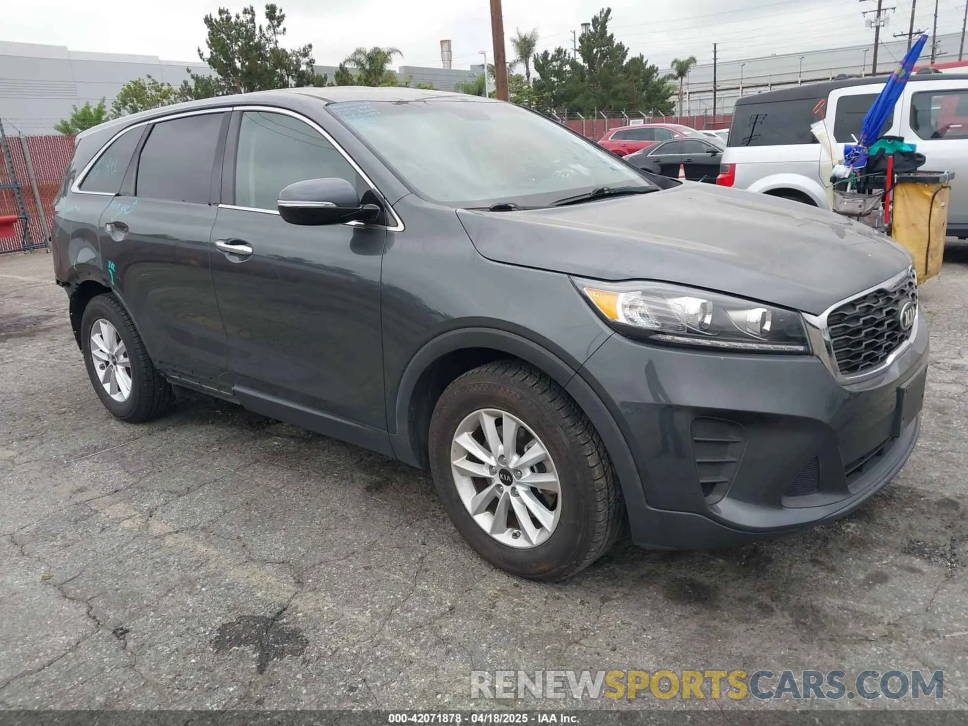 1 fotografías del automóvil dañado 5XYPG4A31LG642610 KIA SORENTO 2020