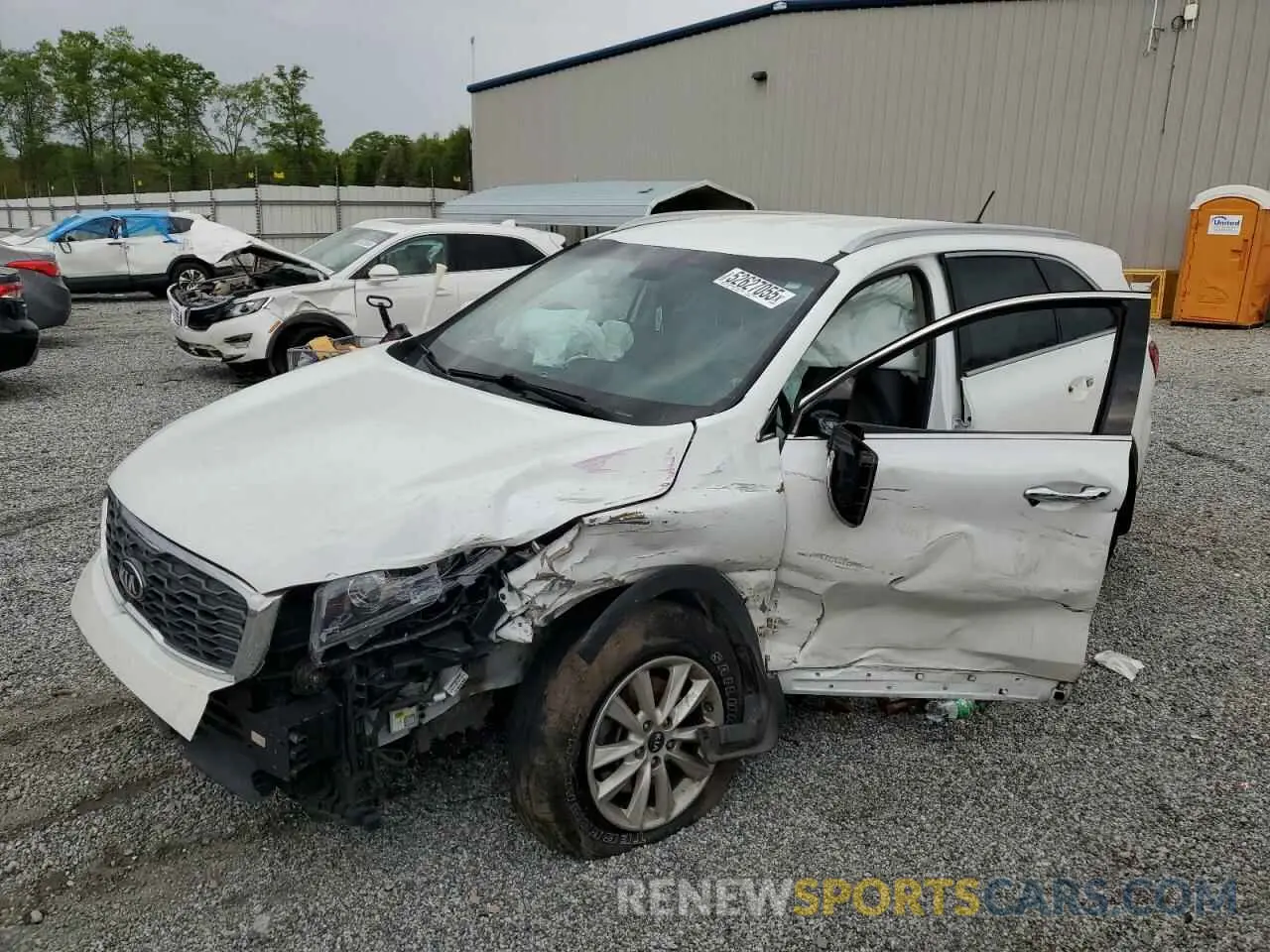 1 fotografías del automóvil dañado 5XYPG4A31LG698806 KIA SORENTO 2020
