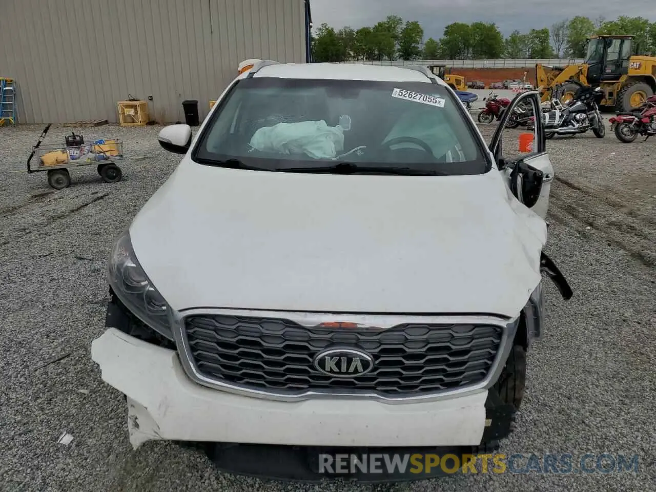 5 fotografías del automóvil dañado 5XYPG4A31LG698806 KIA SORENTO 2020