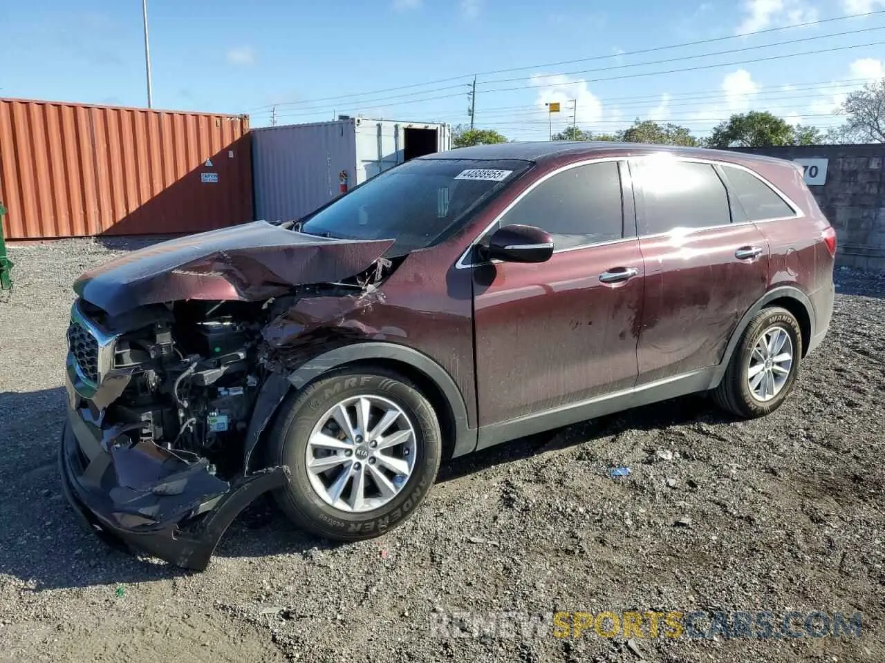 1 fotografías del automóvil dañado 5XYPG4A31LG698868 KIA SORENTO 2020
