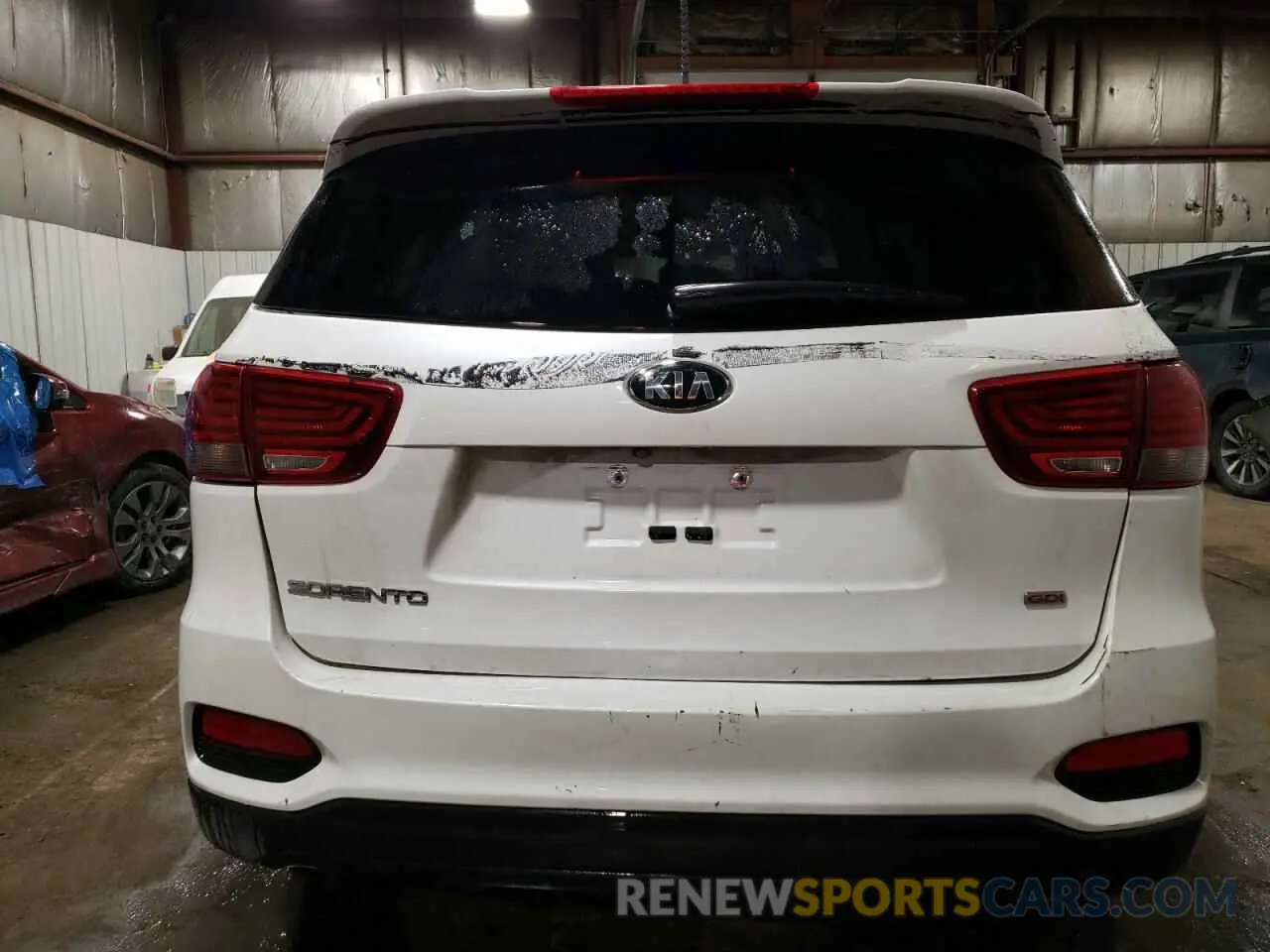6 fotografías del automóvil dañado 5XYPG4A33LG683692 KIA SORENTO 2020