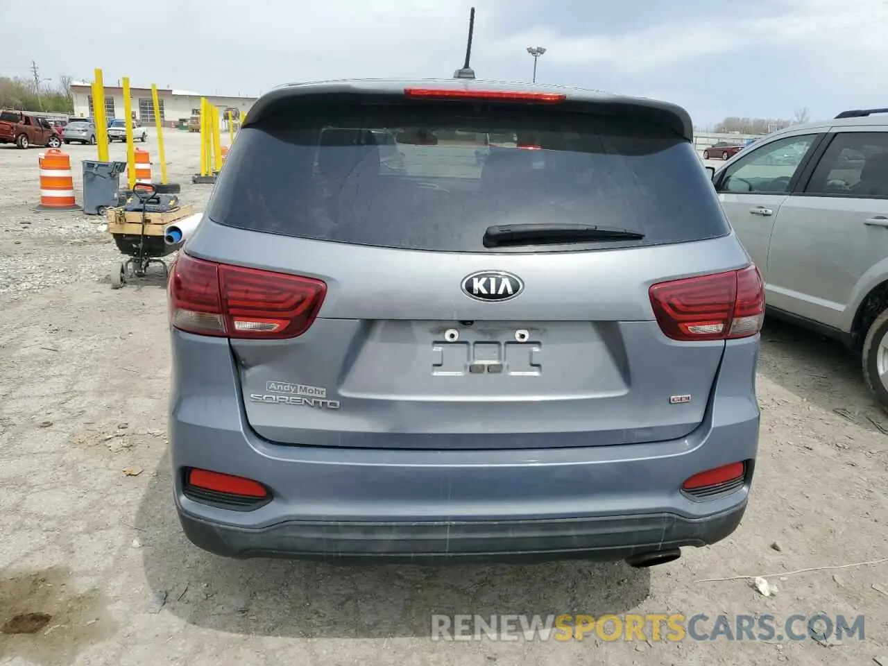 6 fotografías del automóvil dañado 5XYPG4A34LG648434 KIA SORENTO 2020