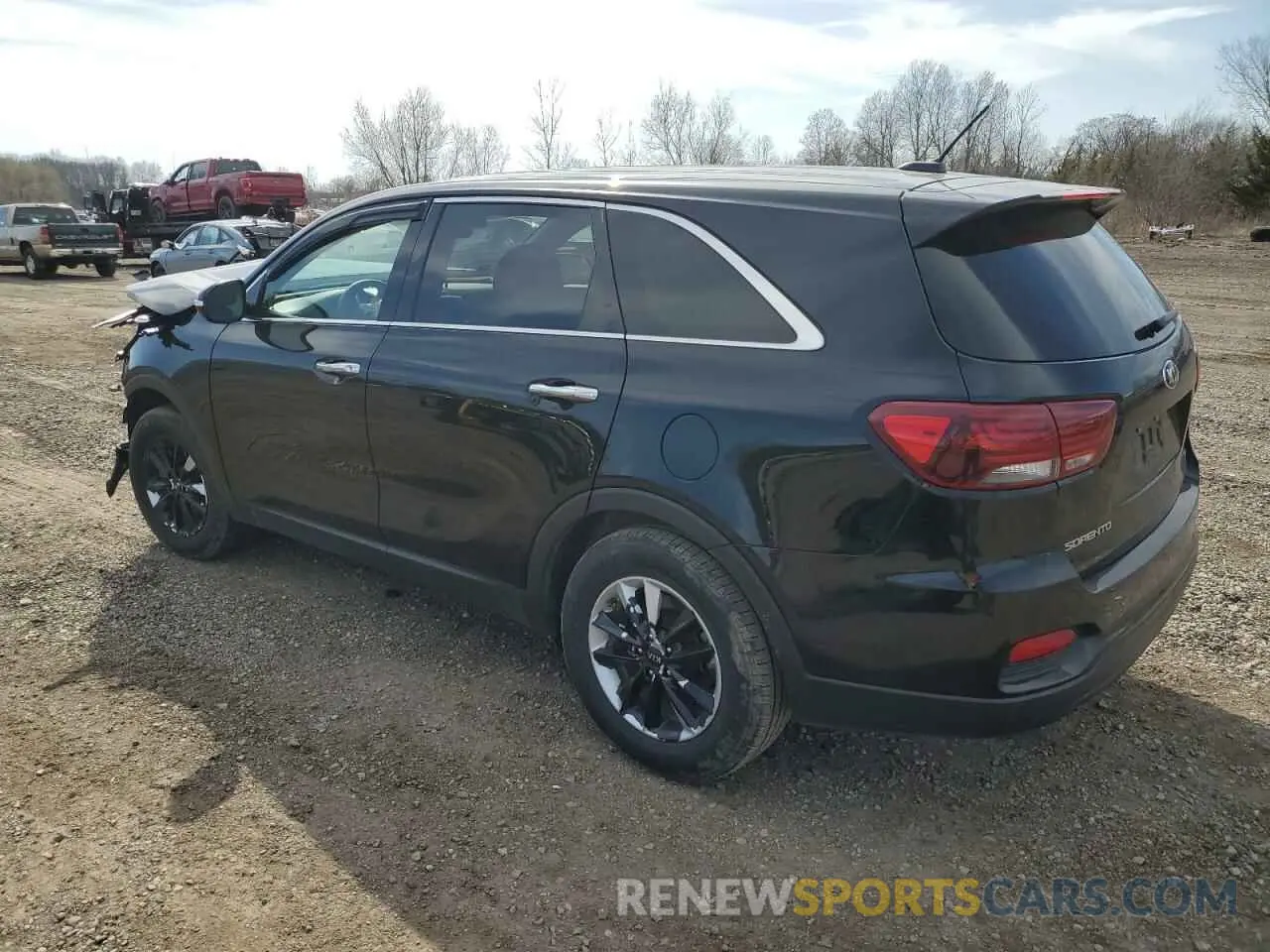 2 fotografías del automóvil dañado 5XYPG4A34LG649292 KIA SORENTO 2020