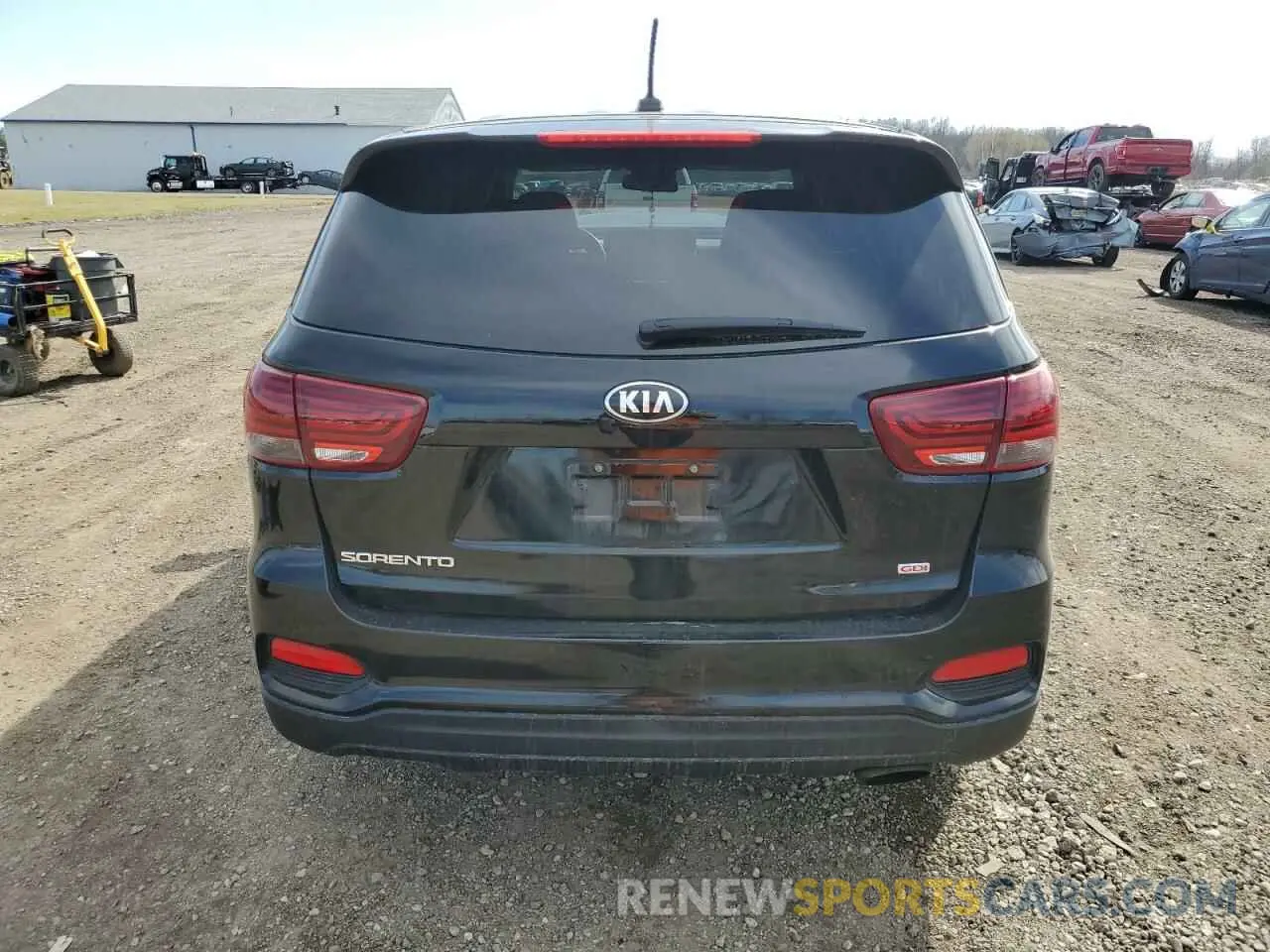 6 fotografías del automóvil dañado 5XYPG4A34LG649292 KIA SORENTO 2020