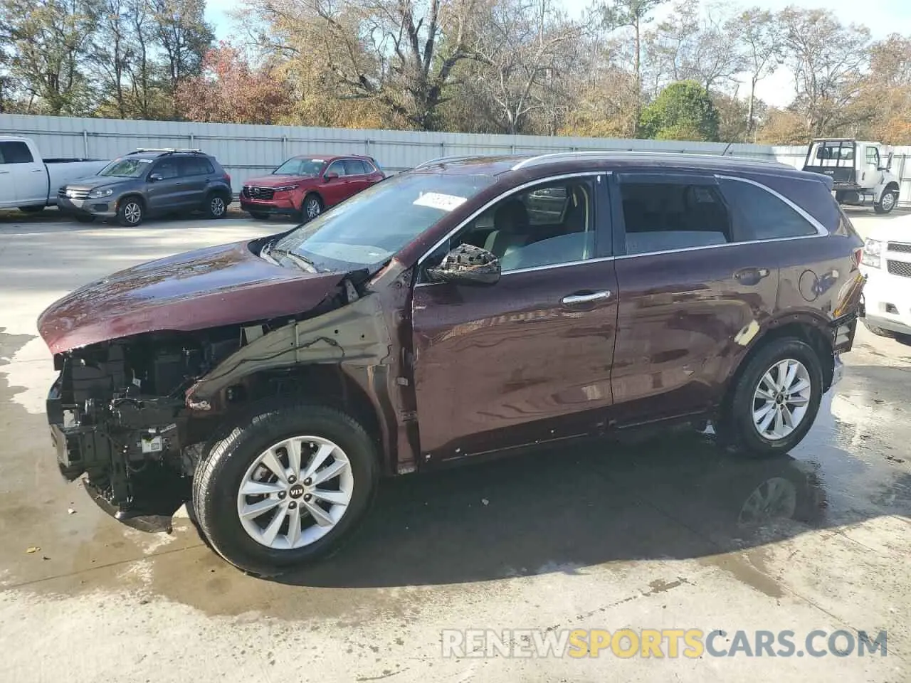 1 fotografías del automóvil dañado 5XYPG4A36LG633725 KIA SORENTO 2020