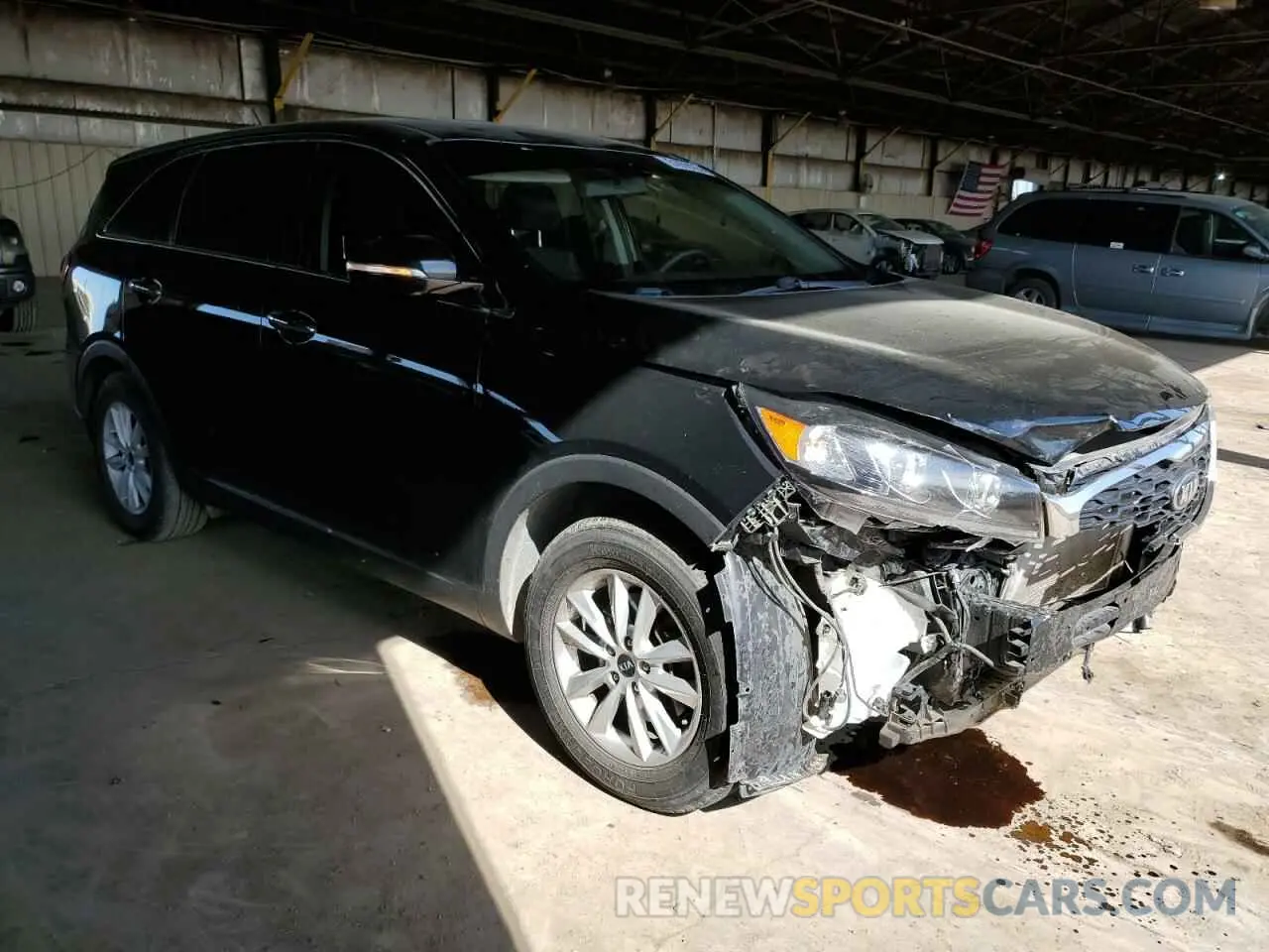 4 fotografías del automóvil dañado 5XYPG4A36LG690006 KIA SORENTO 2020