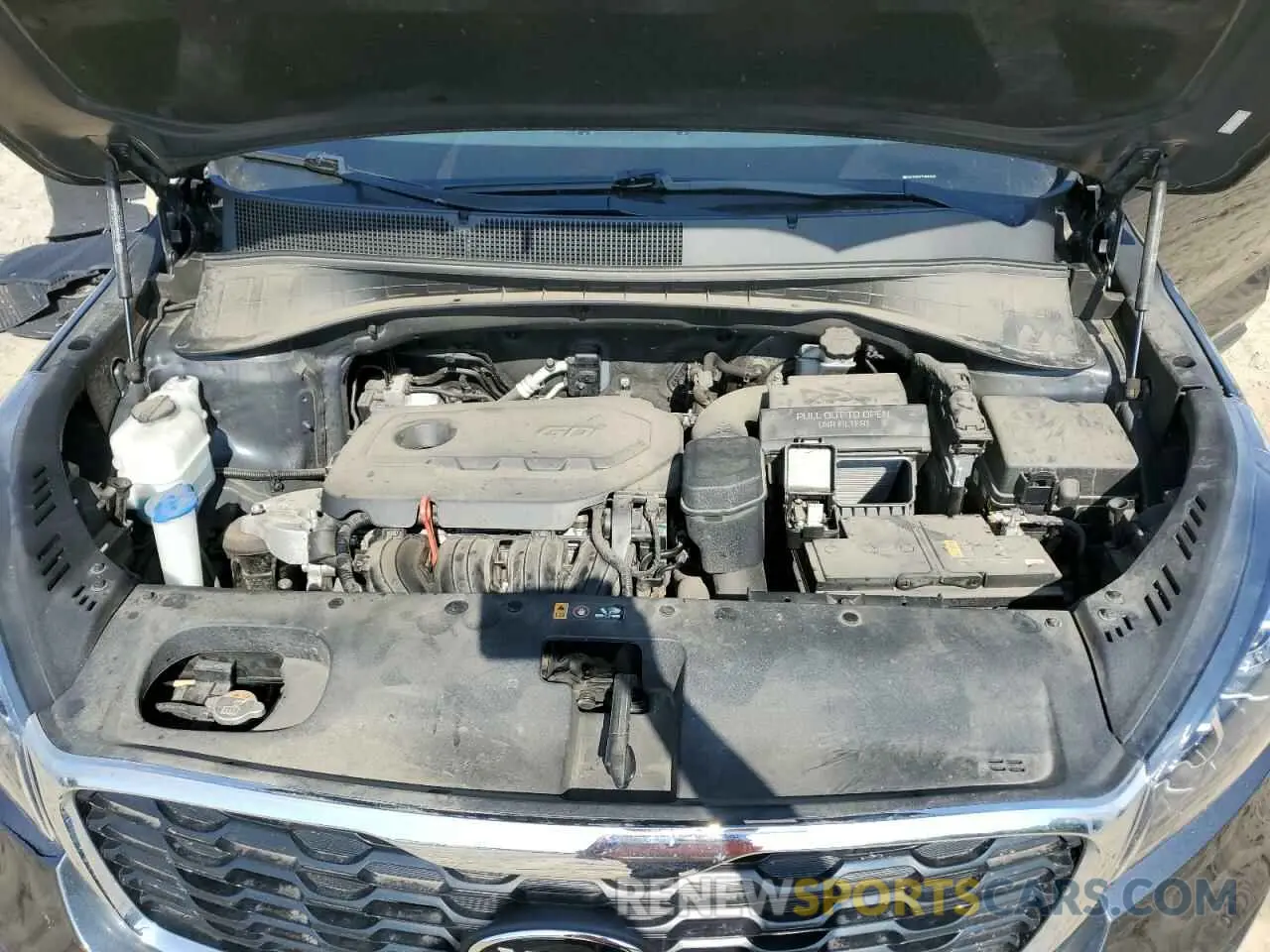 12 fotografías del automóvil dañado 5XYPG4A37LG690533 KIA SORENTO 2020