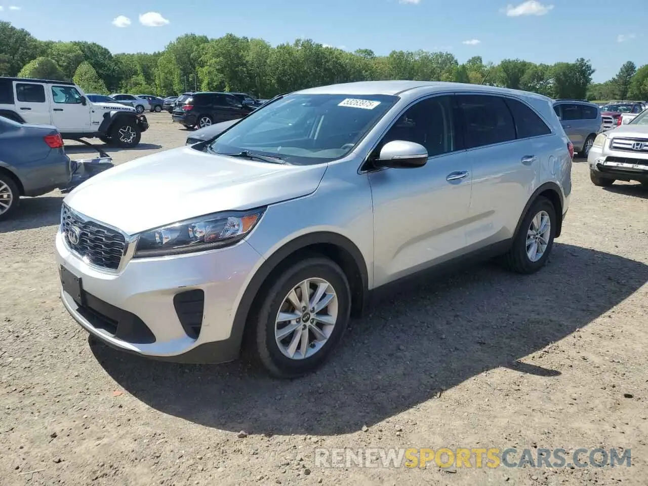 1 fotografías del automóvil dañado 5XYPG4A38LG687673 KIA SORENTO 2020