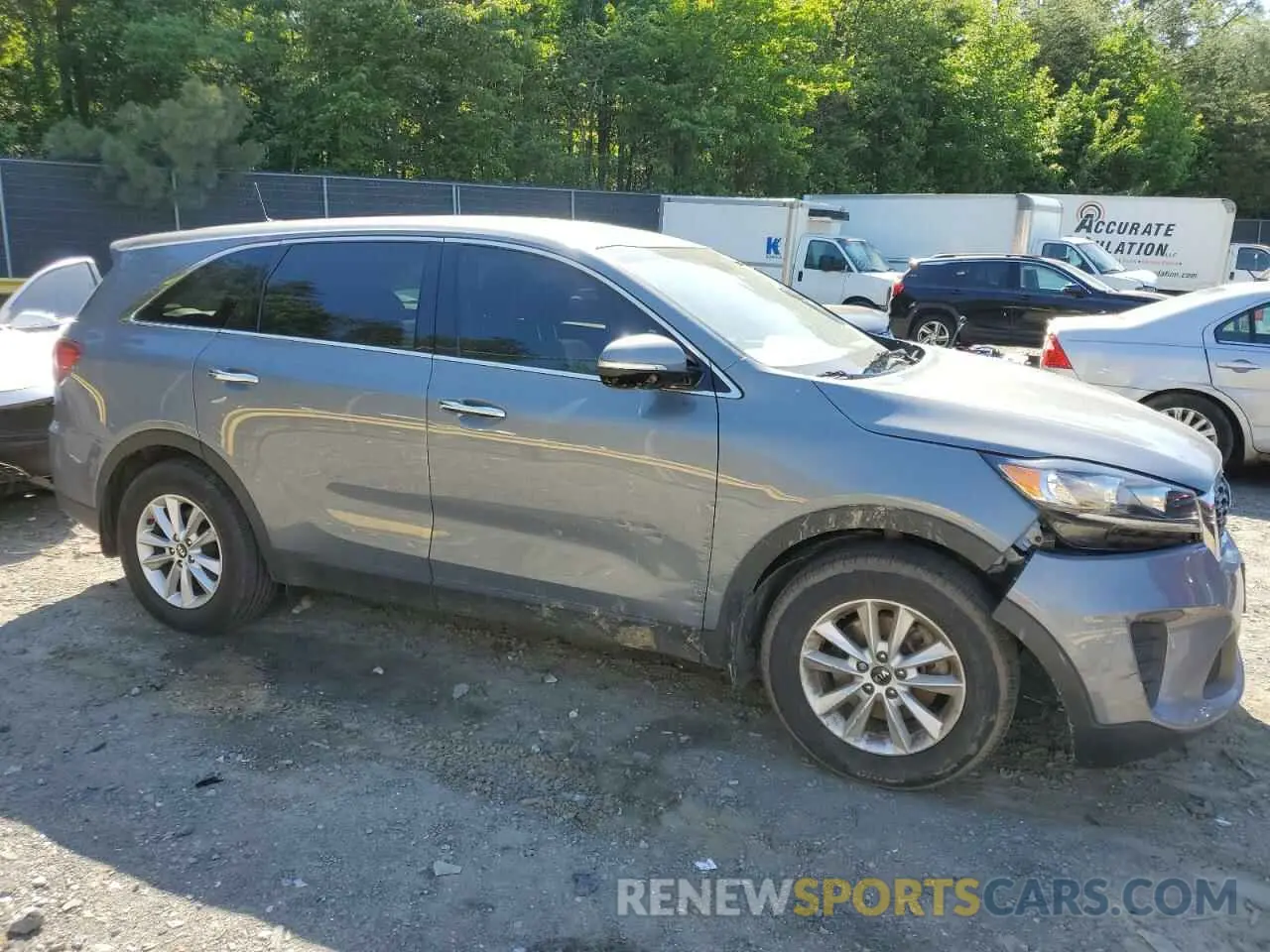 4 fotografías del automóvil dañado 5XYPG4A3XLG628253 KIA SORENTO 2020