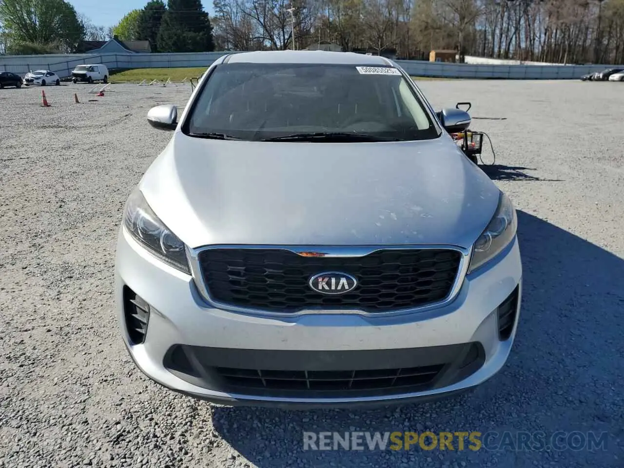 5 fotografías del automóvil dañado 5XYPG4A3XLG630956 KIA SORENTO 2020