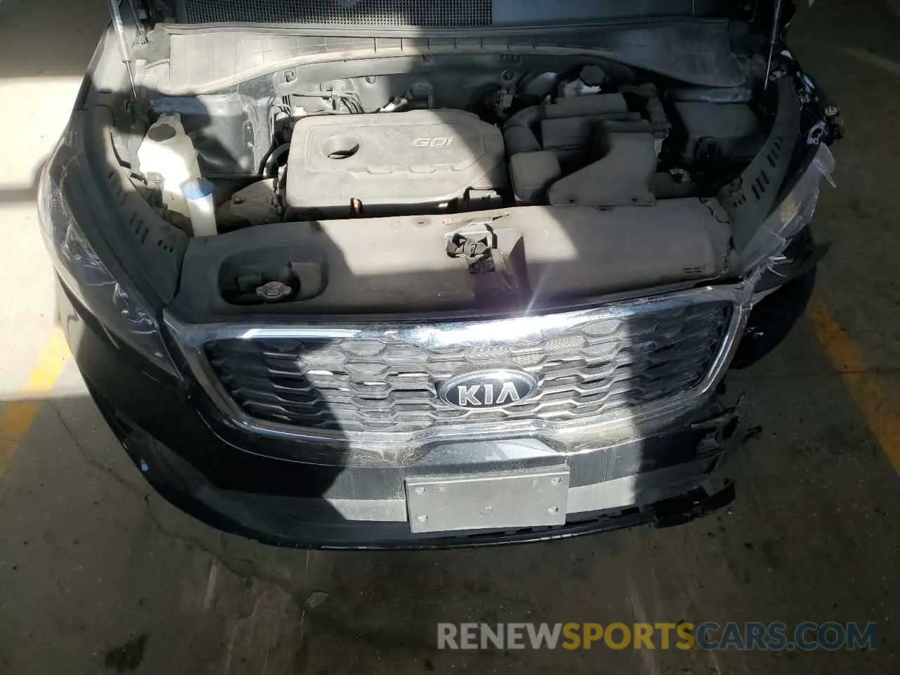 12 fotografías del automóvil dañado 5XYPG4A3XLG638264 KIA SORENTO 2020