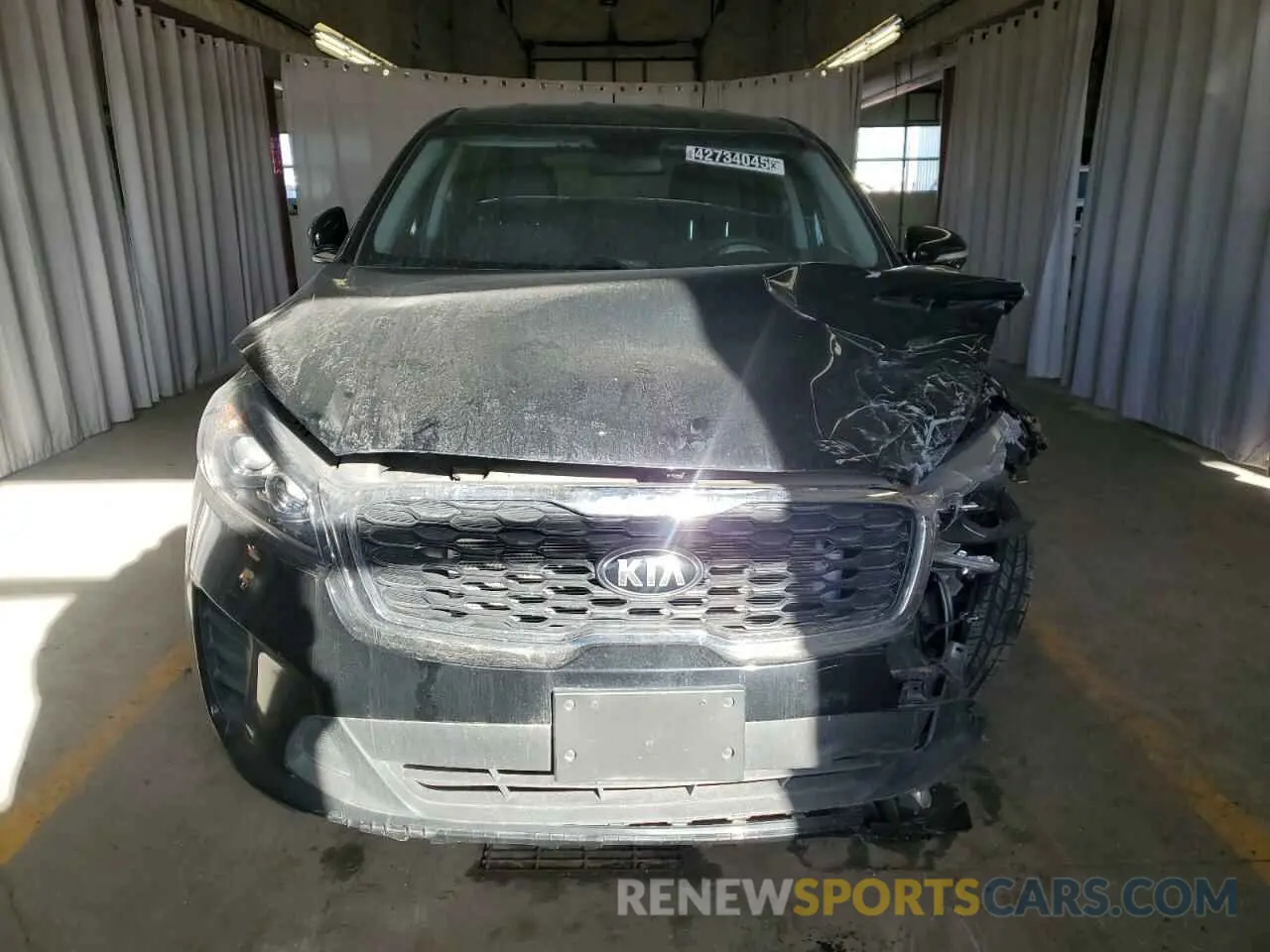 5 fotografías del automóvil dañado 5XYPG4A3XLG638264 KIA SORENTO 2020