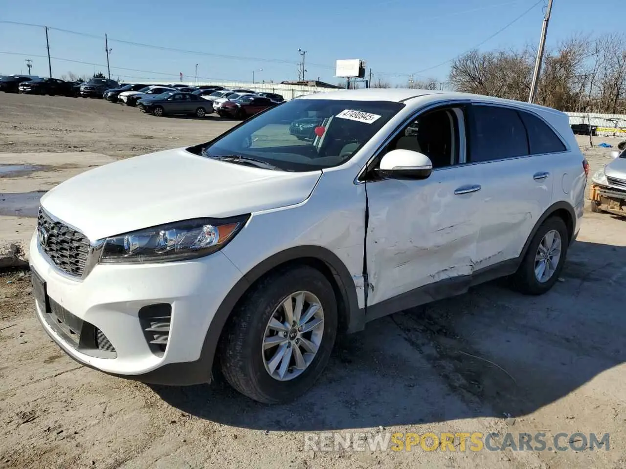 1 fotografías del automóvil dañado 5XYPG4A3XLG651712 KIA SORENTO 2020