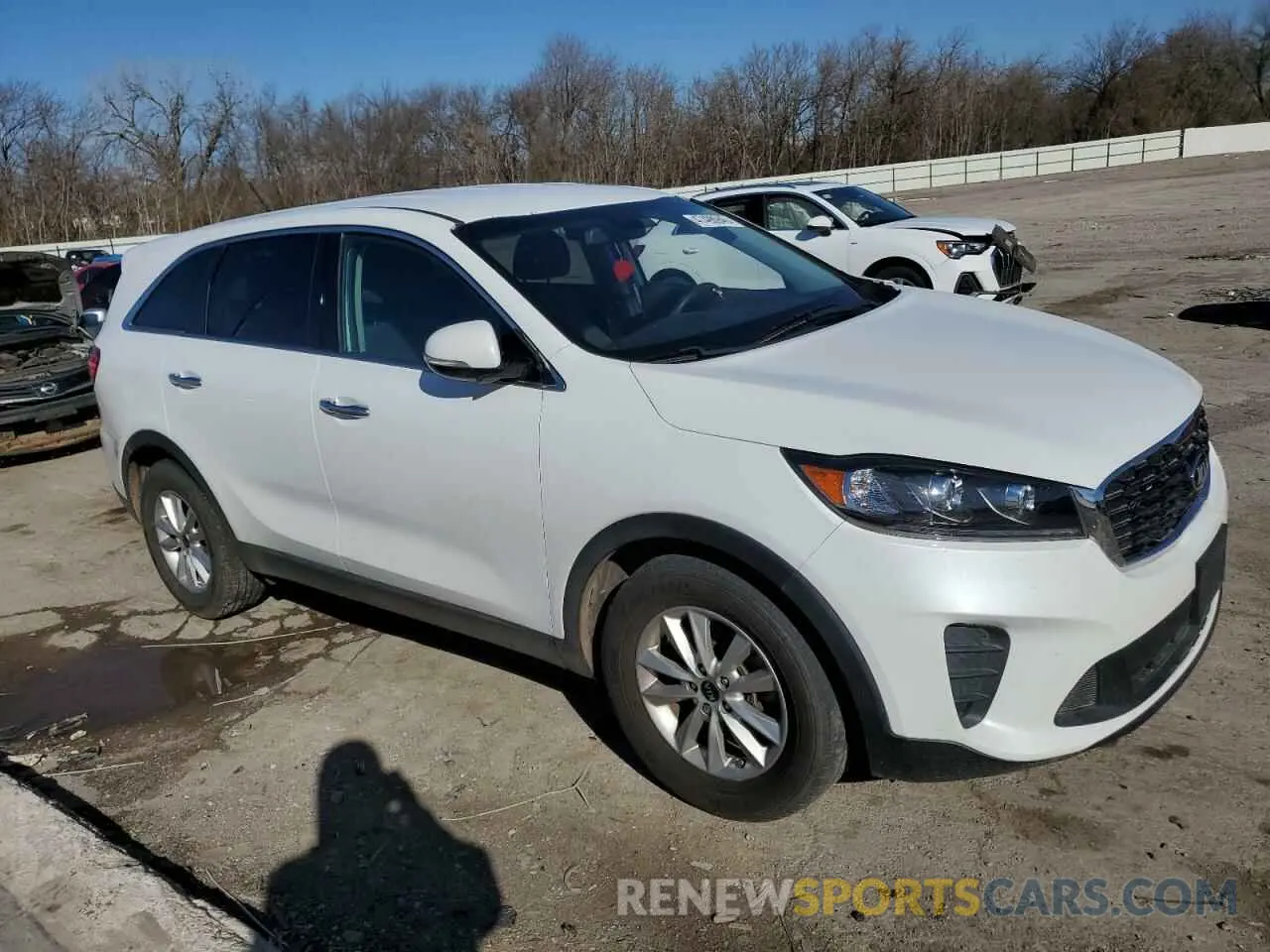 4 fotografías del automóvil dañado 5XYPG4A3XLG651712 KIA SORENTO 2020