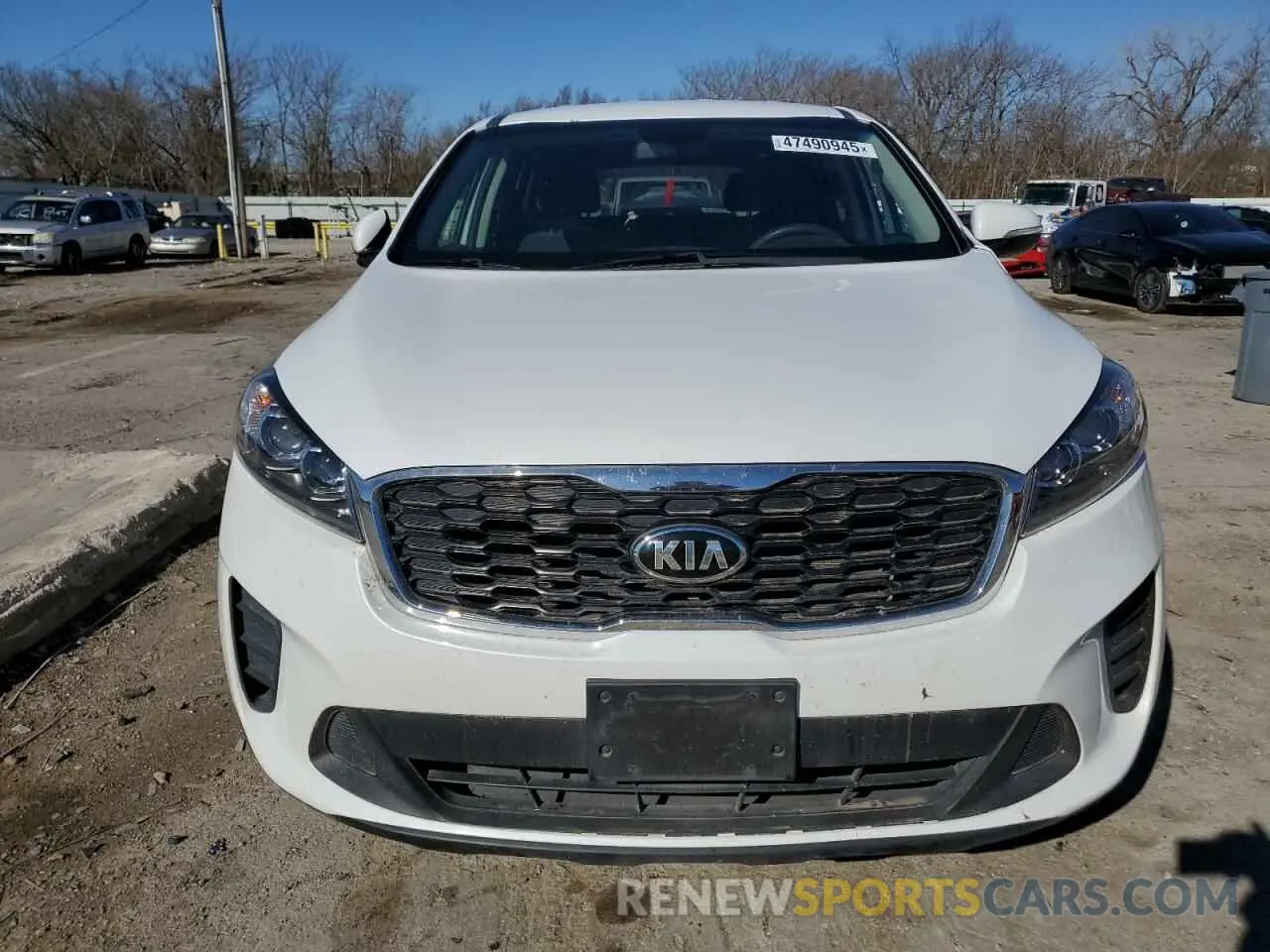 5 fotografías del automóvil dañado 5XYPG4A3XLG651712 KIA SORENTO 2020