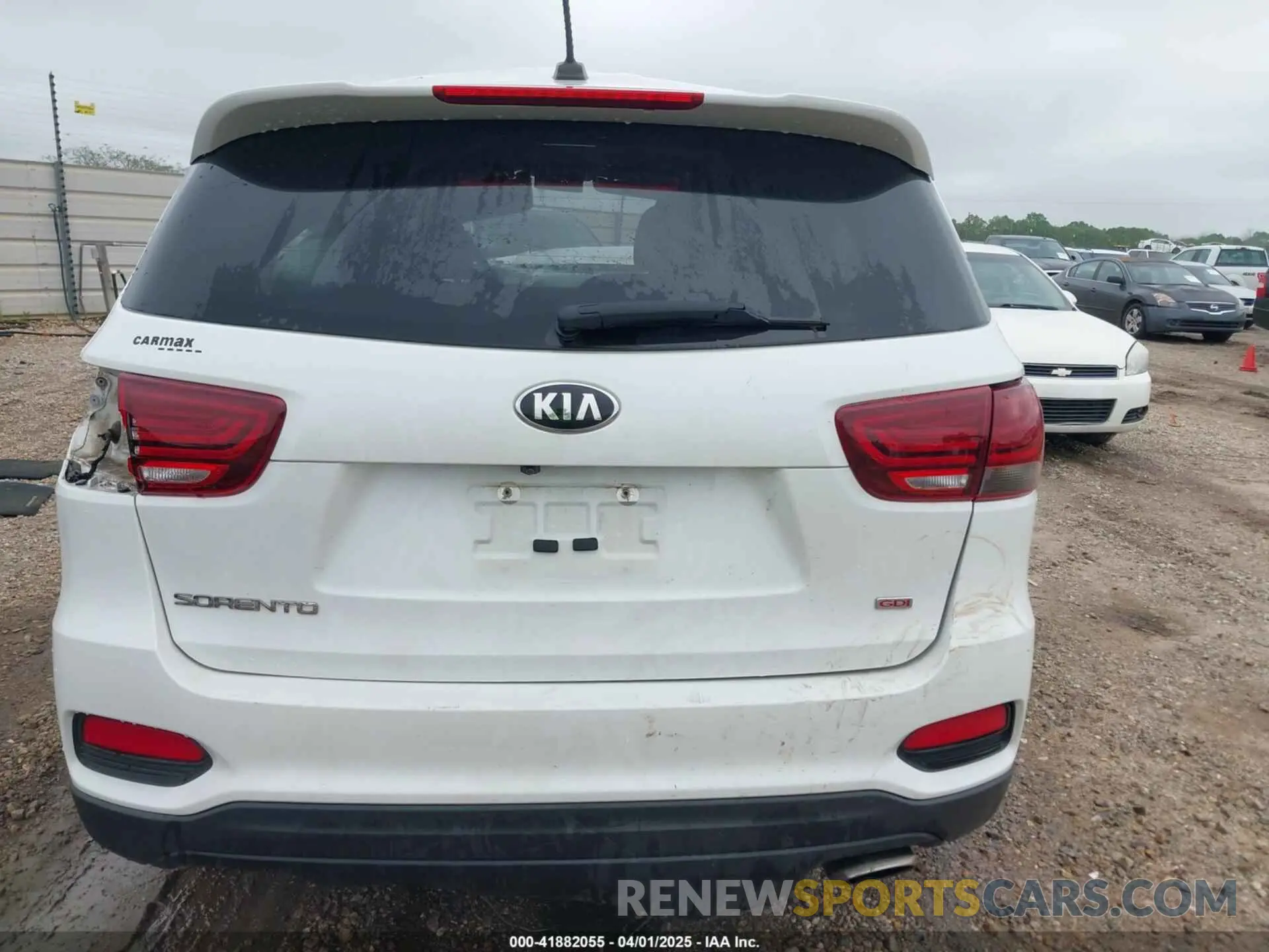 15 fotografías del automóvil dañado 5XYPG4A3XLG654612 KIA SORENTO 2020