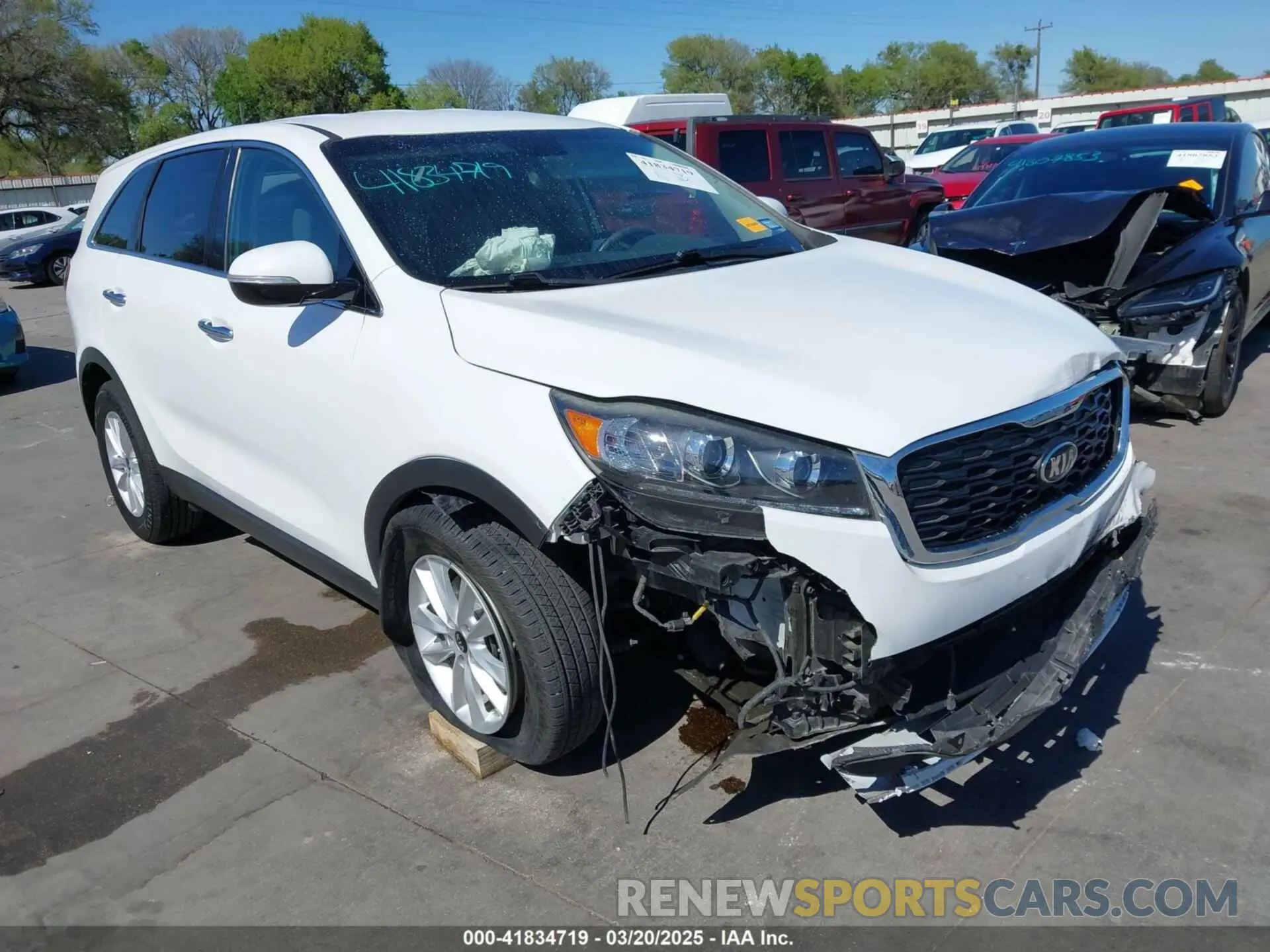 1 fotografías del automóvil dañado 5XYPG4A51LG622181 KIA SORENTO 2020