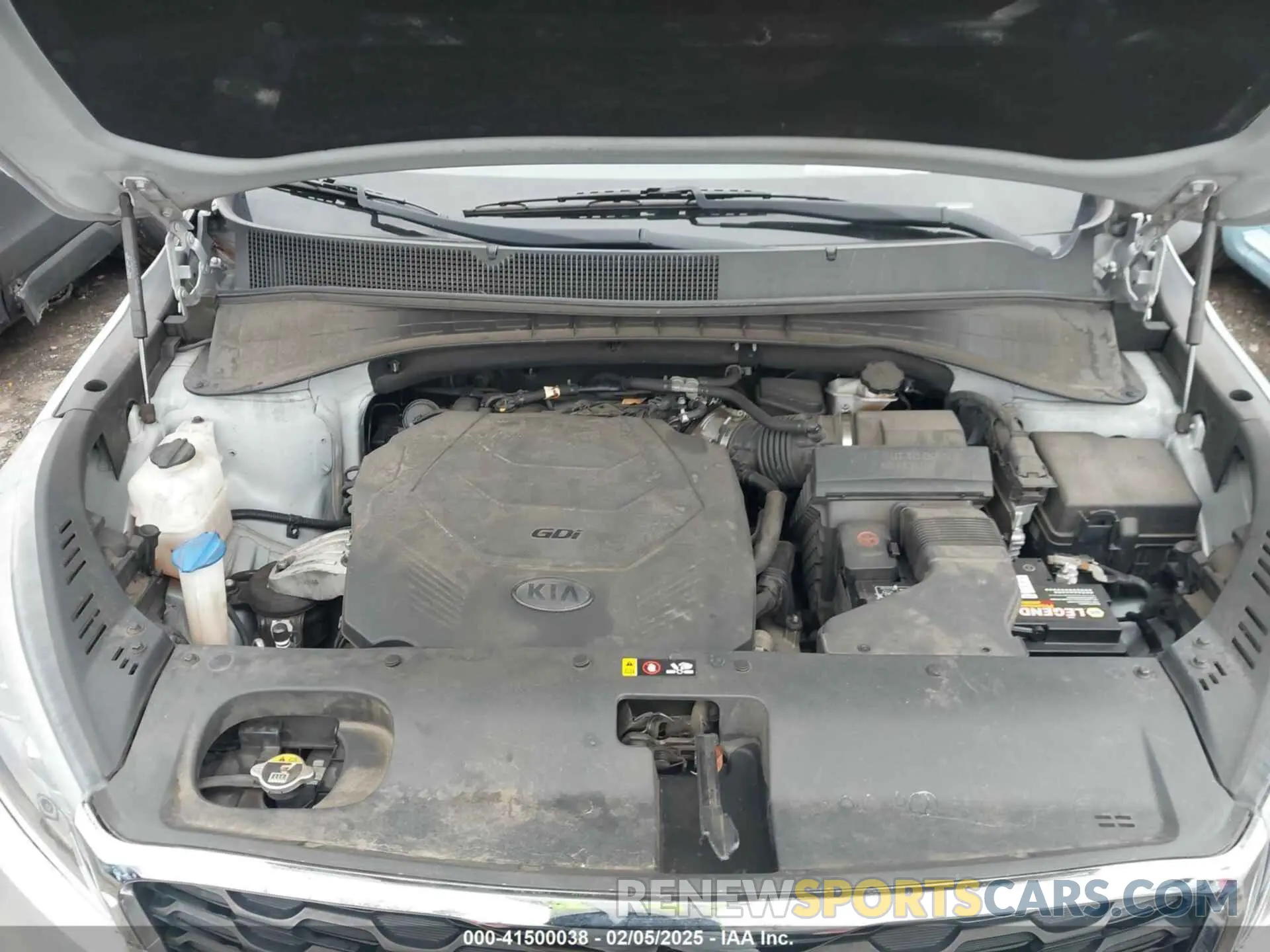 10 fotografías del automóvil dañado 5XYPG4A52LG627955 KIA SORENTO 2020