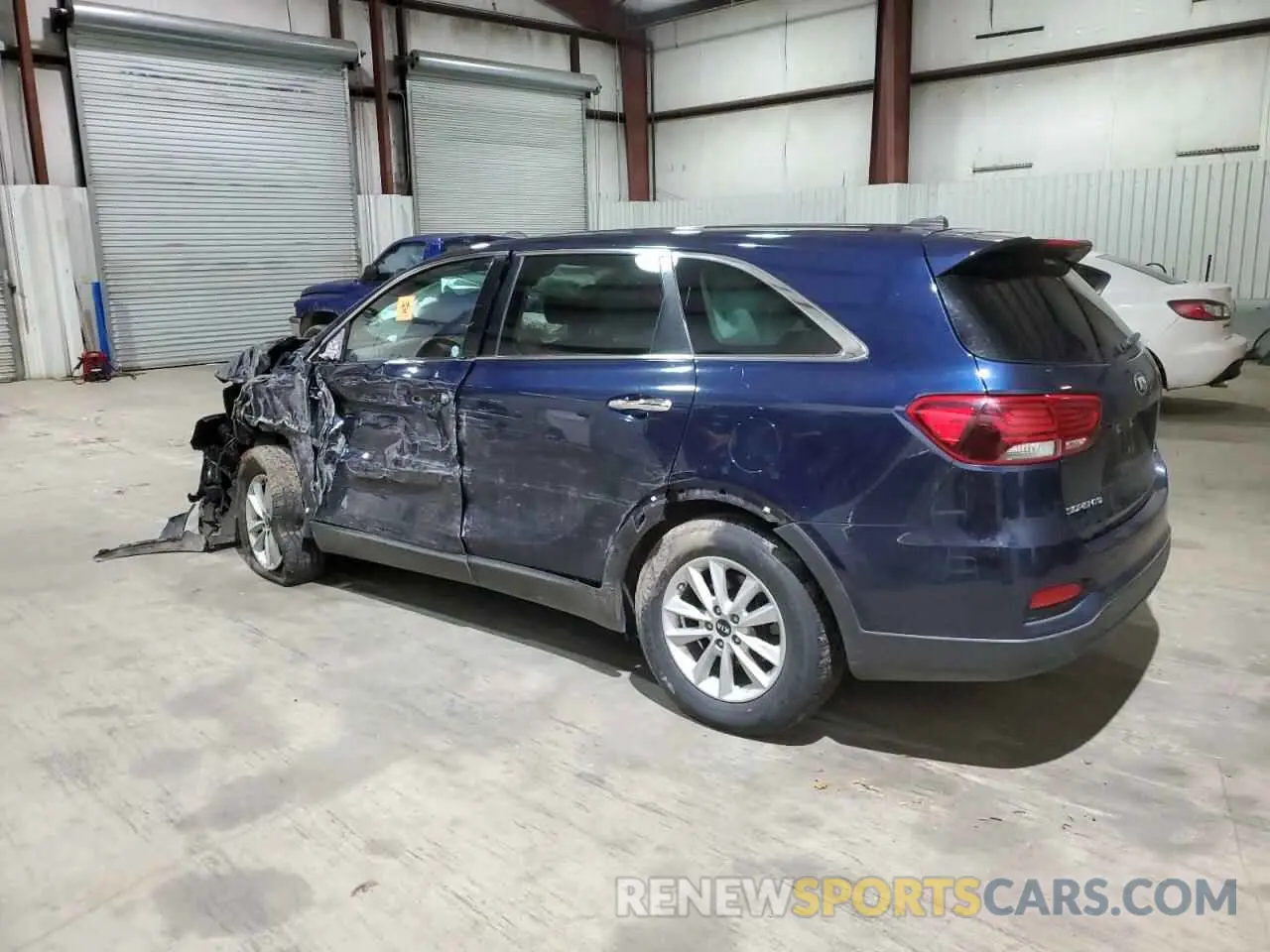 2 fotografías del automóvil dañado 5XYPG4A52LG631441 KIA SORENTO 2020