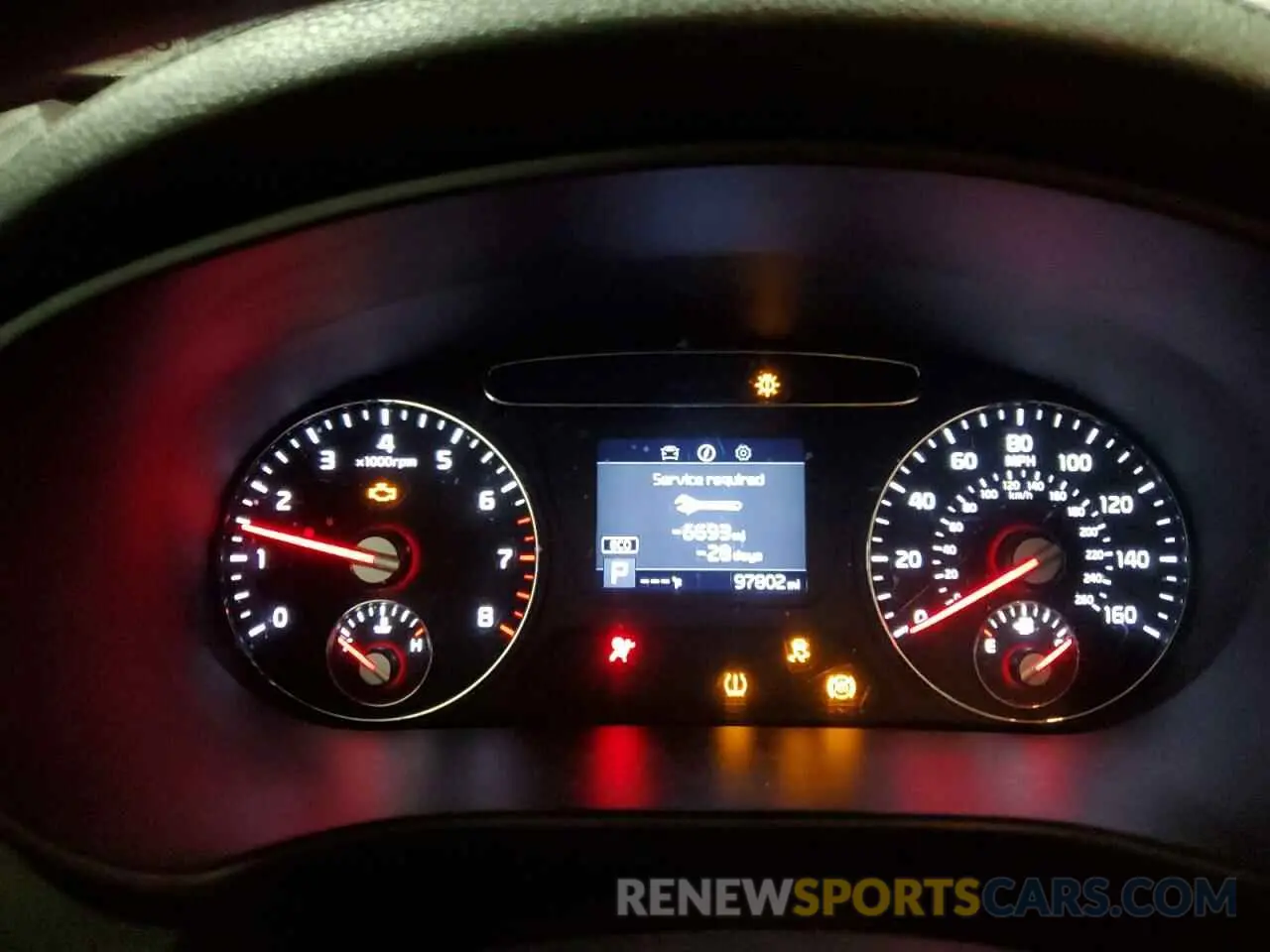 9 fotografías del automóvil dañado 5XYPG4A52LG631441 KIA SORENTO 2020