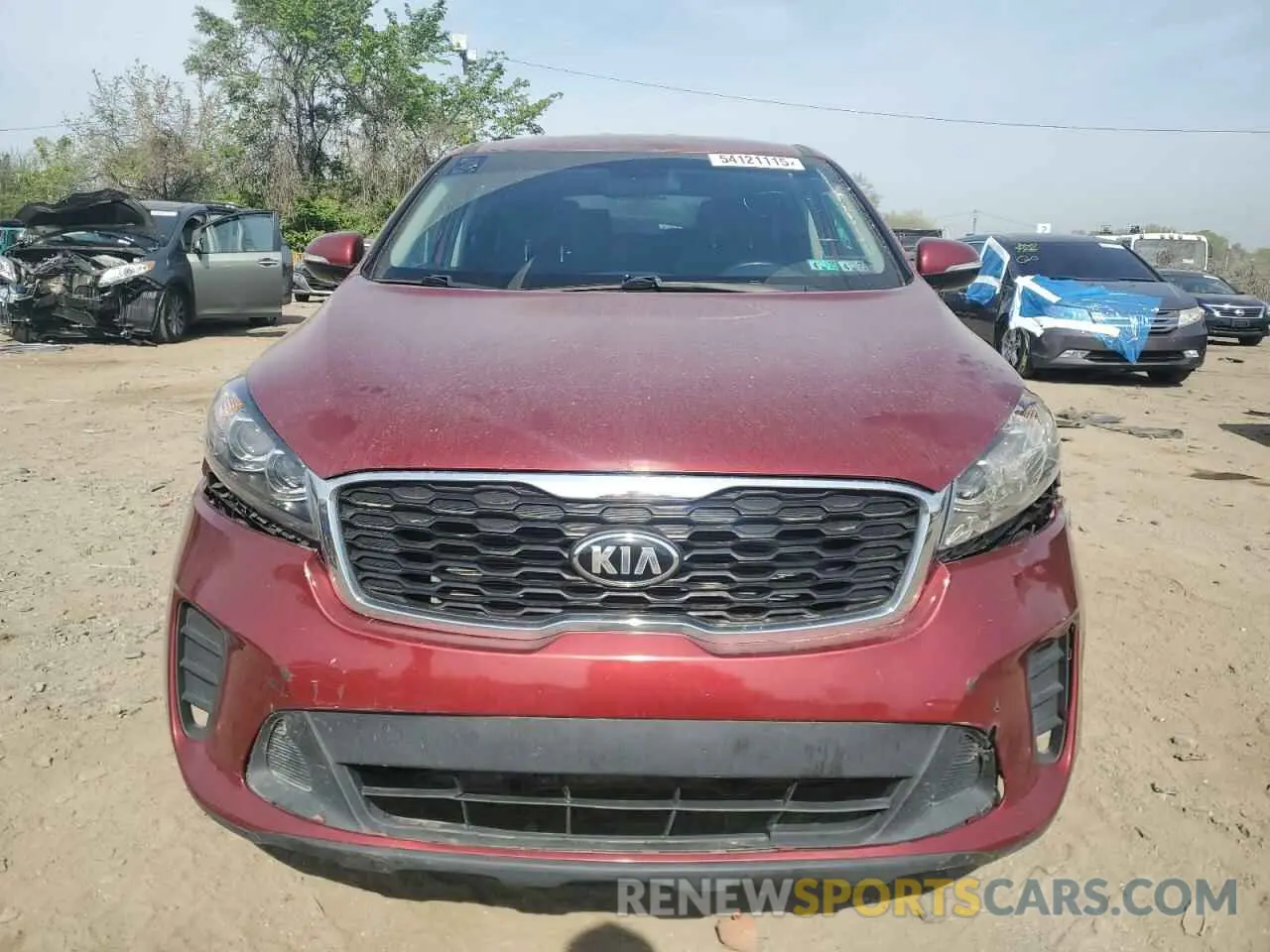 5 fotografías del automóvil dañado 5XYPG4A52LG666254 KIA SORENTO 2020