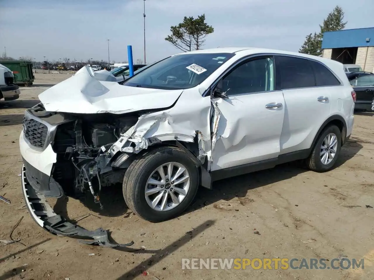 1 fotografías del automóvil dañado 5XYPG4A54LG627150 KIA SORENTO 2020