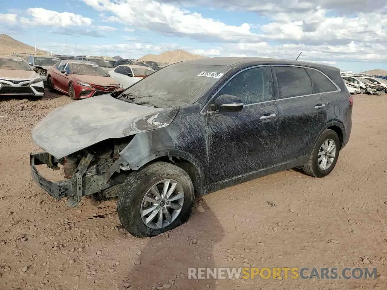 1 fotografías del automóvil dañado 5XYPG4A54LG628749 KIA SORENTO 2020