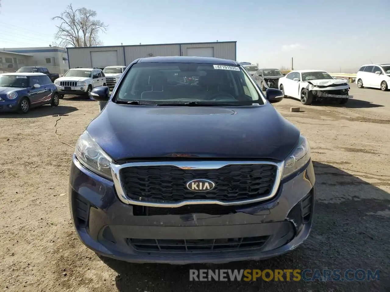 5 fotografías del automóvil dañado 5XYPG4A55LG627819 KIA SORENTO 2020