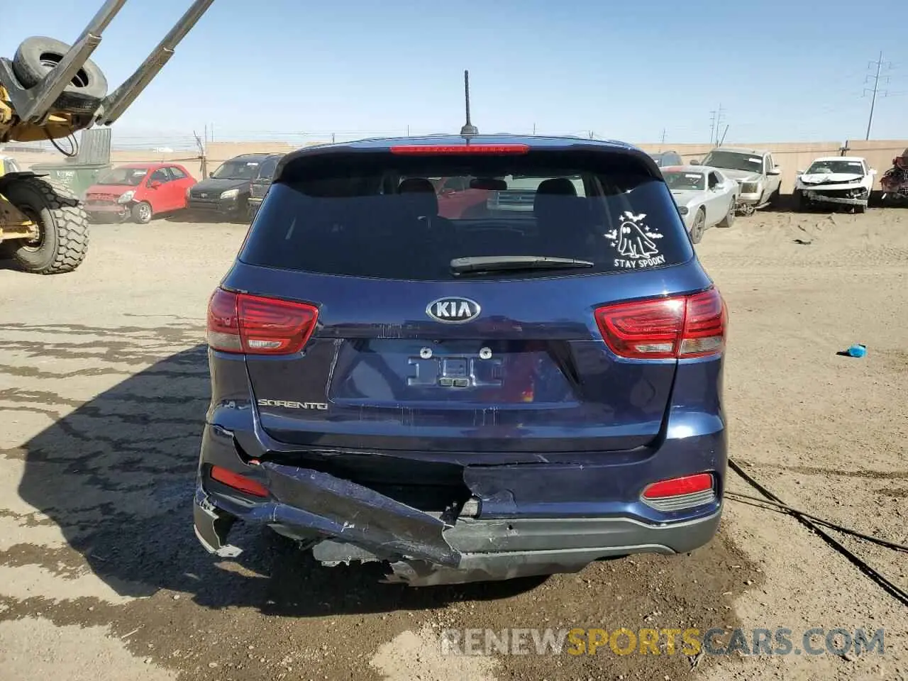 6 fotografías del automóvil dañado 5XYPG4A55LG627819 KIA SORENTO 2020
