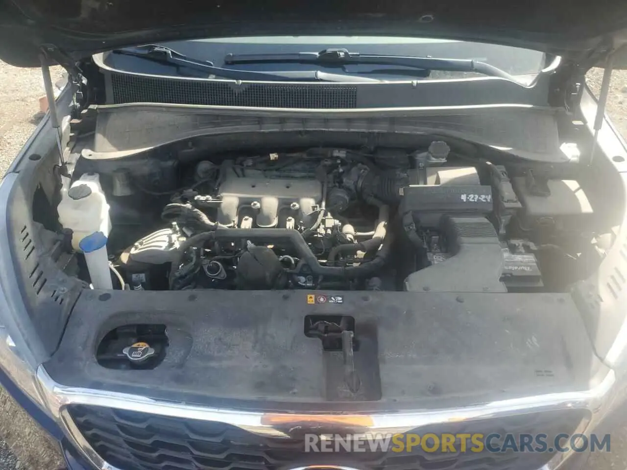13 fotografías del automóvil dañado 5XYPG4A57LG625005 KIA SORENTO 2020
