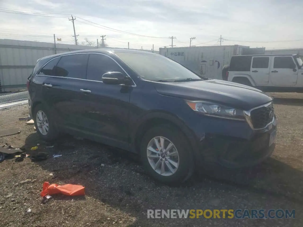 4 fotografías del automóvil dañado 5XYPG4A57LG625005 KIA SORENTO 2020