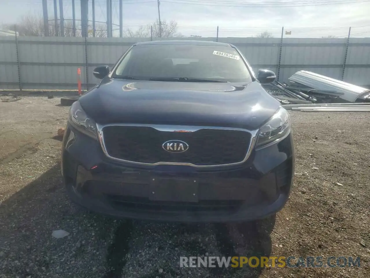 5 fotografías del automóvil dañado 5XYPG4A57LG625005 KIA SORENTO 2020
