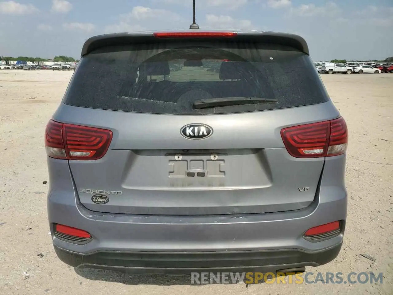 6 fotografías del automóvil dañado 5XYPG4A57LG670056 KIA SORENTO 2020