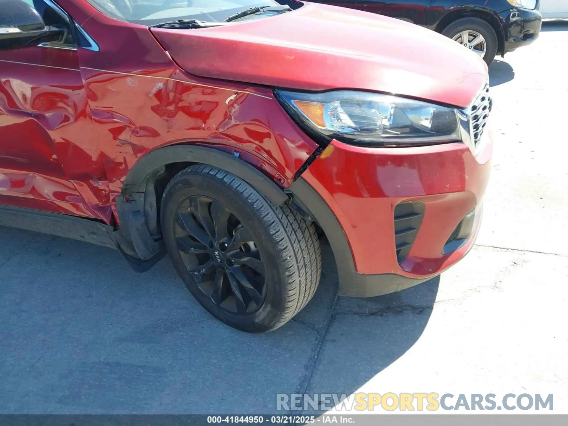 6 fotografías del automóvil dañado 5XYPG4A58LG710791 KIA SORENTO 2020