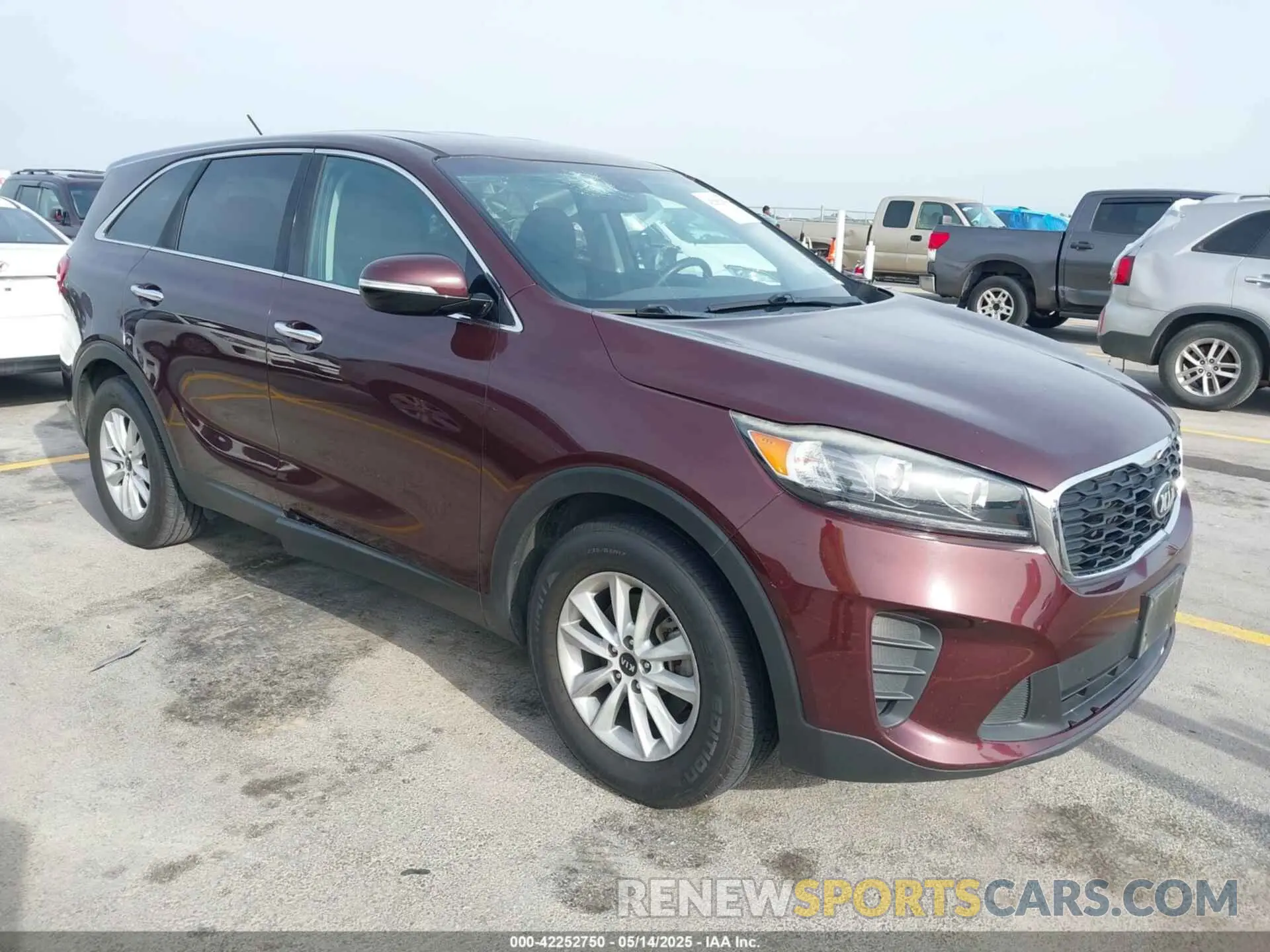 1 fotografías del automóvil dañado 5XYPG4A59LG621439 KIA SORENTO 2020
