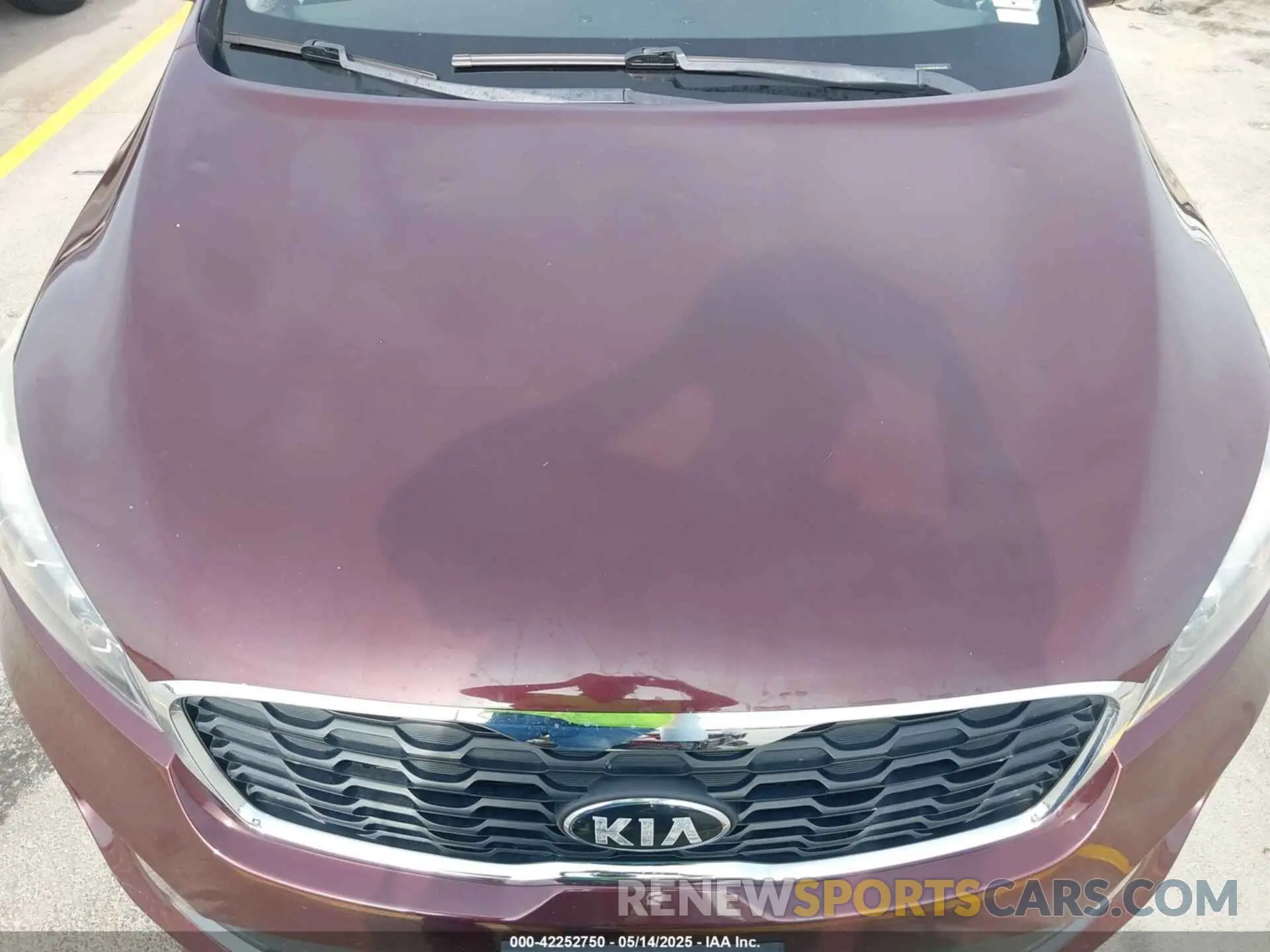 6 fotografías del automóvil dañado 5XYPG4A59LG621439 KIA SORENTO 2020