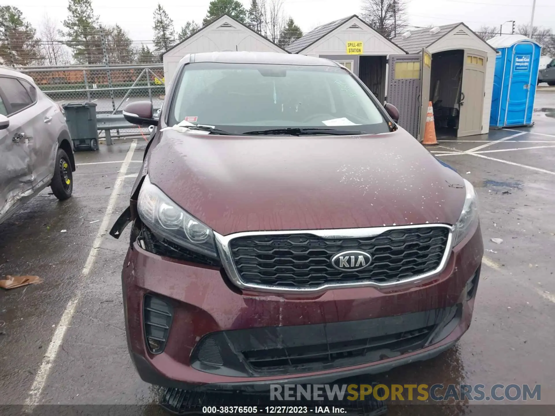 12 fotografías del automóvil dañado 5XYPG4A5XLG615276 KIA SORENTO 2020