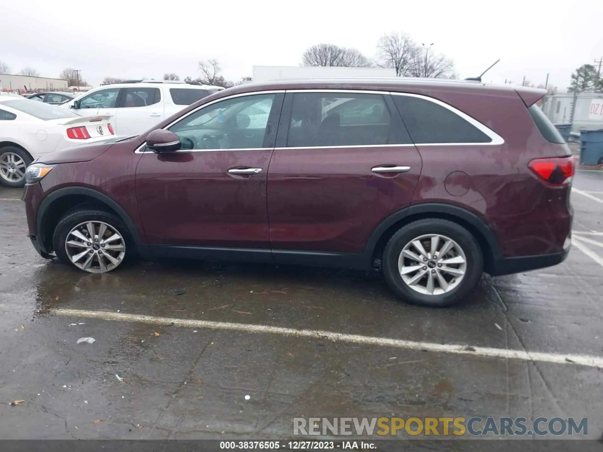 14 fotografías del automóvil dañado 5XYPG4A5XLG615276 KIA SORENTO 2020