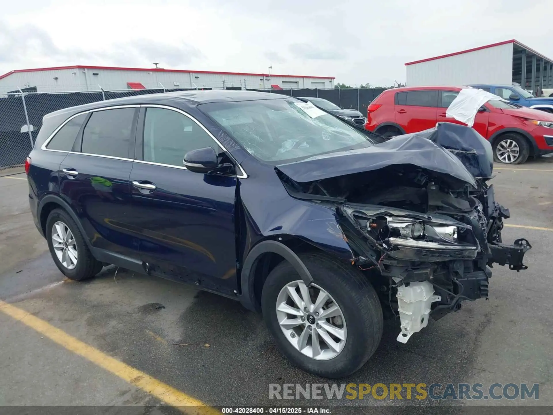 1 fotografías del automóvil dañado 5XYPG4A5XLG626844 KIA SORENTO 2020