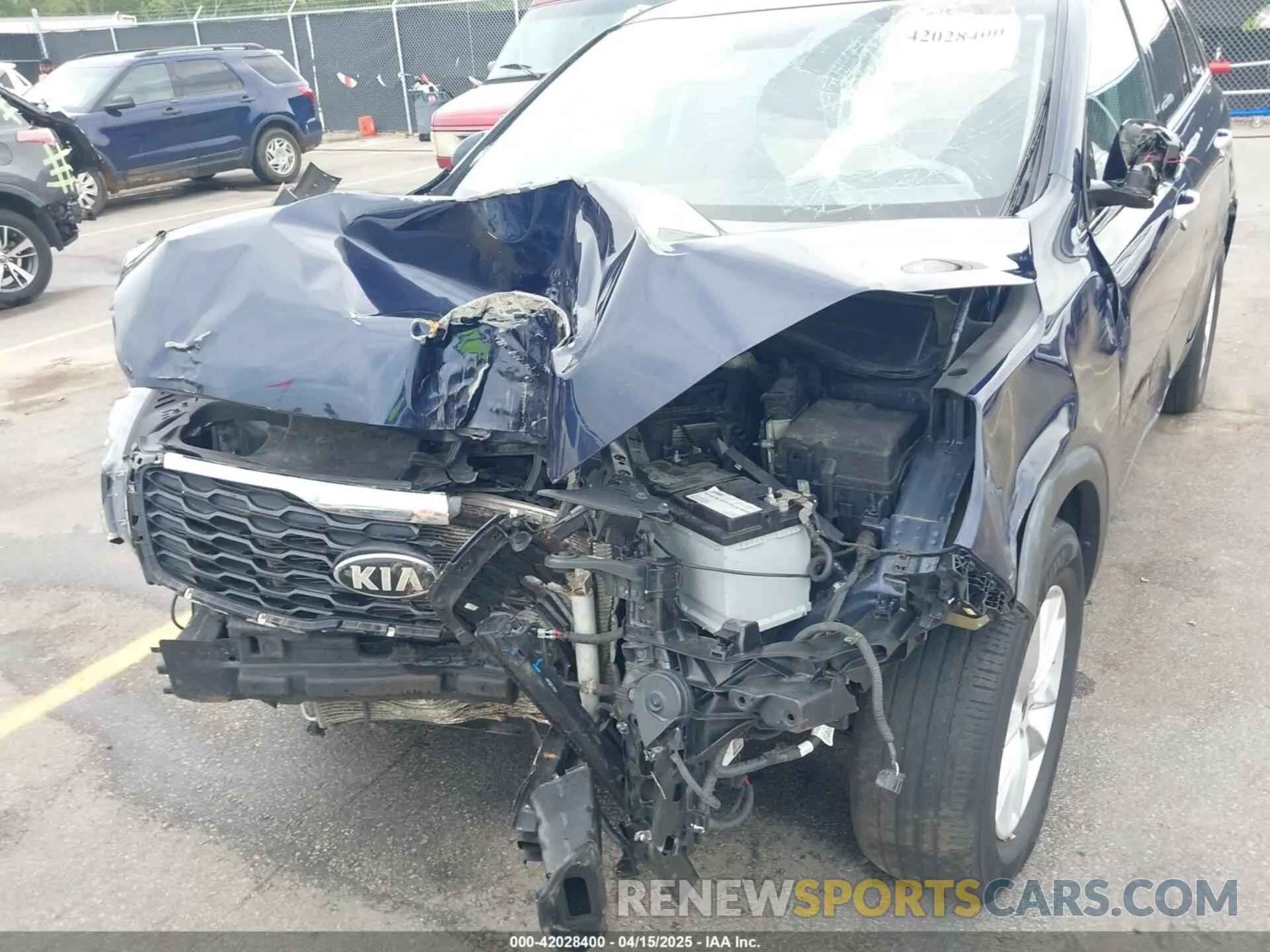 6 fotografías del automóvil dañado 5XYPG4A5XLG626844 KIA SORENTO 2020